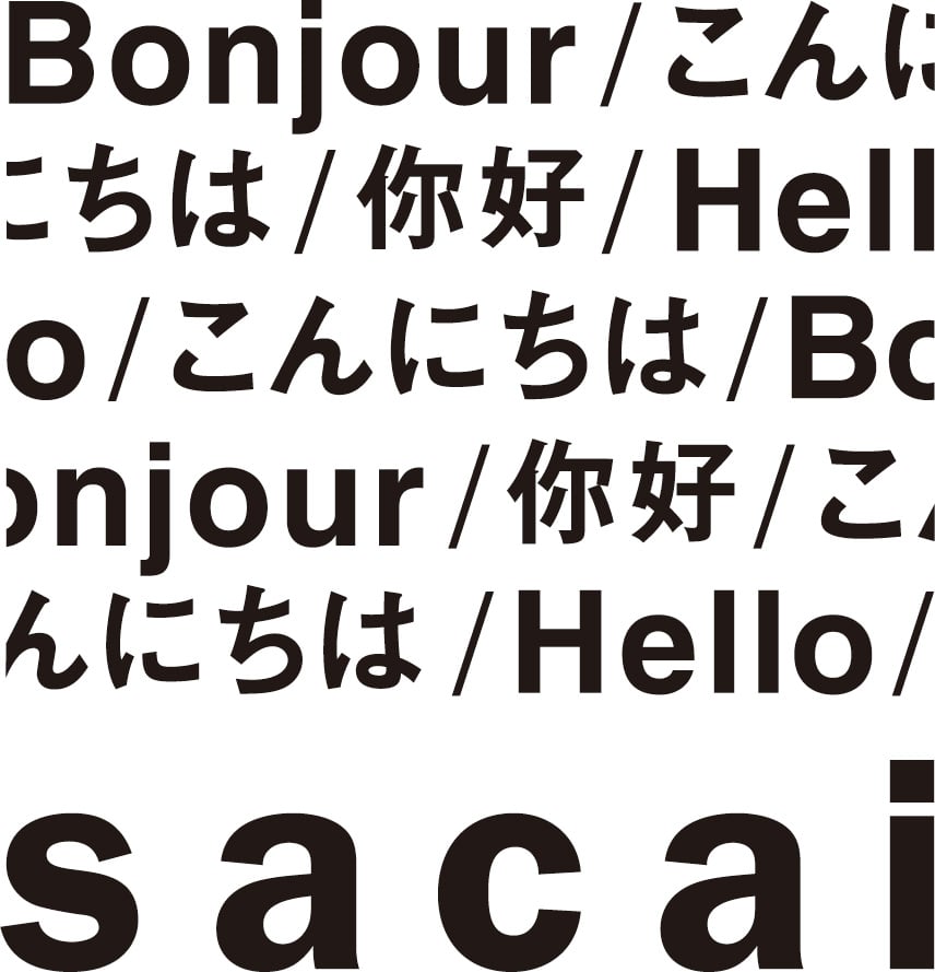 Hello sacai