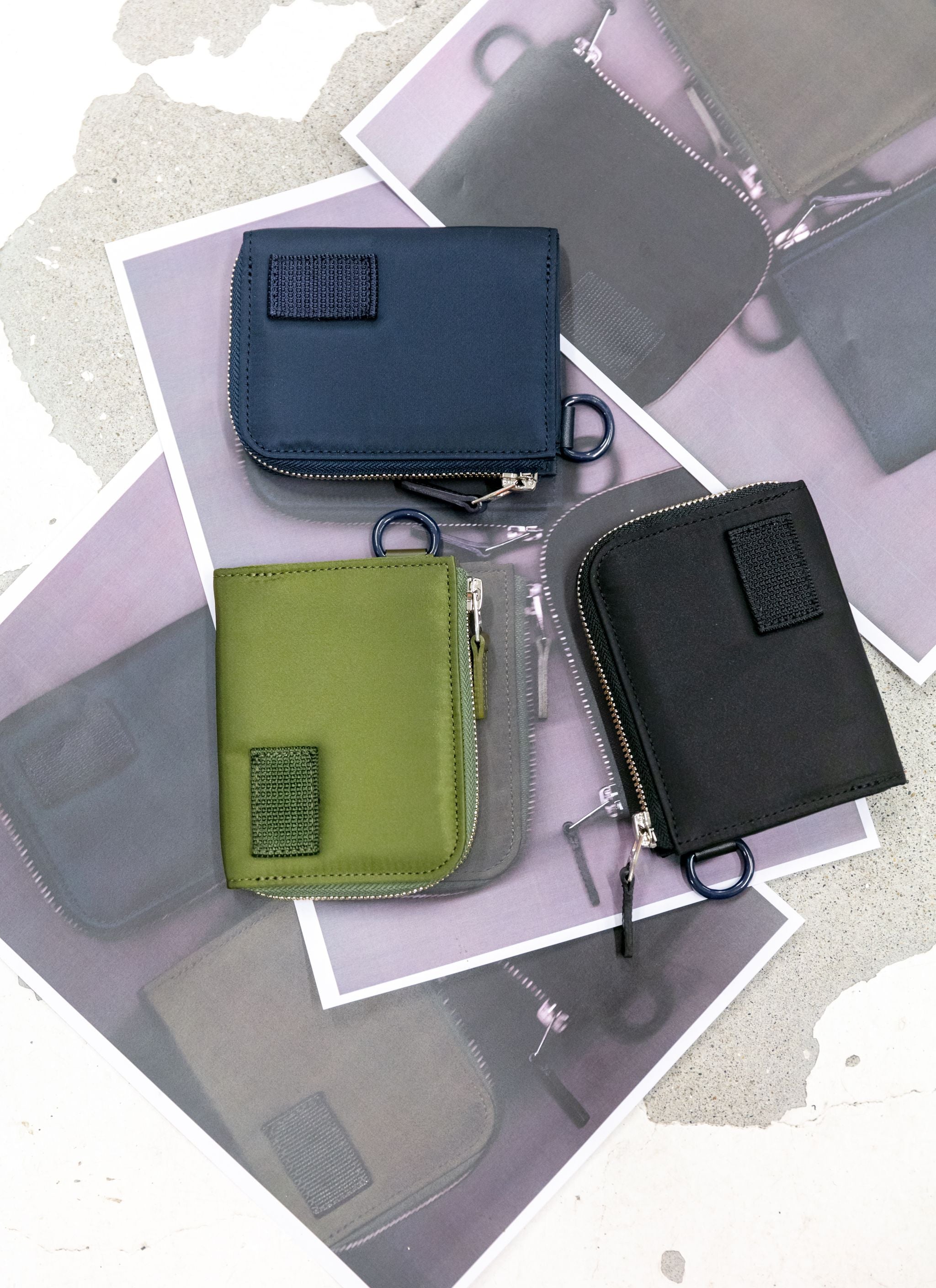 sacai x PORTER / Nylon Wallet