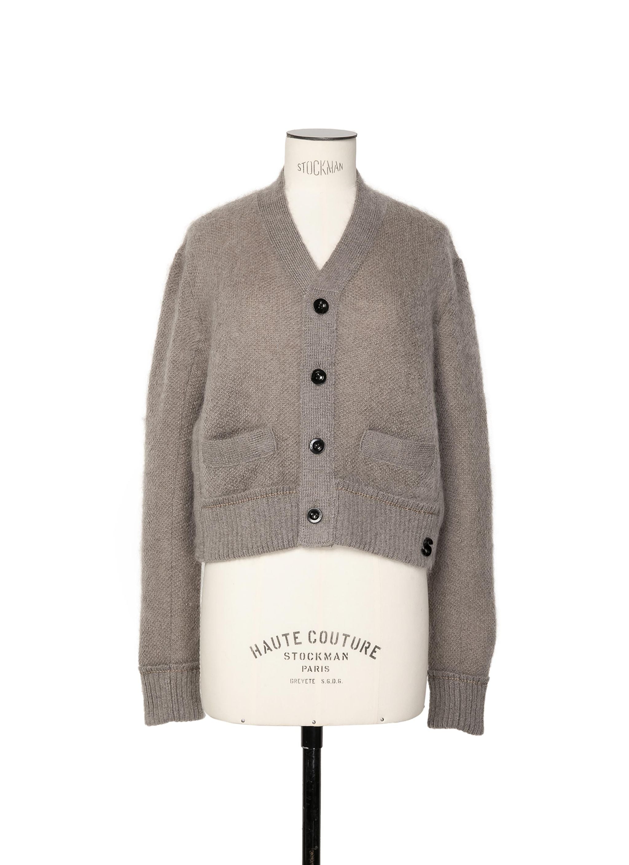 s Mohair Knit Cardigan