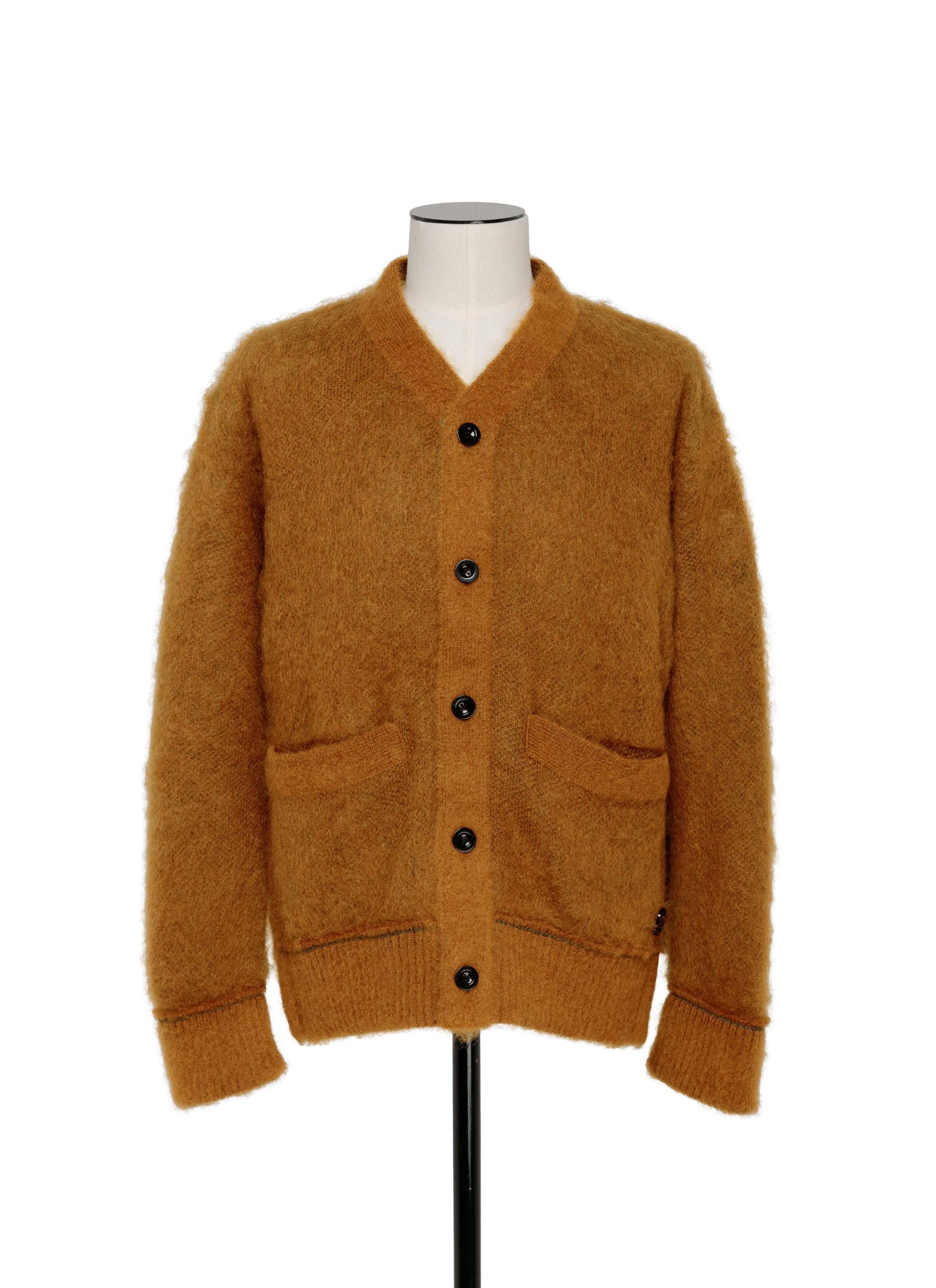 s Mohair Knit Cardigan