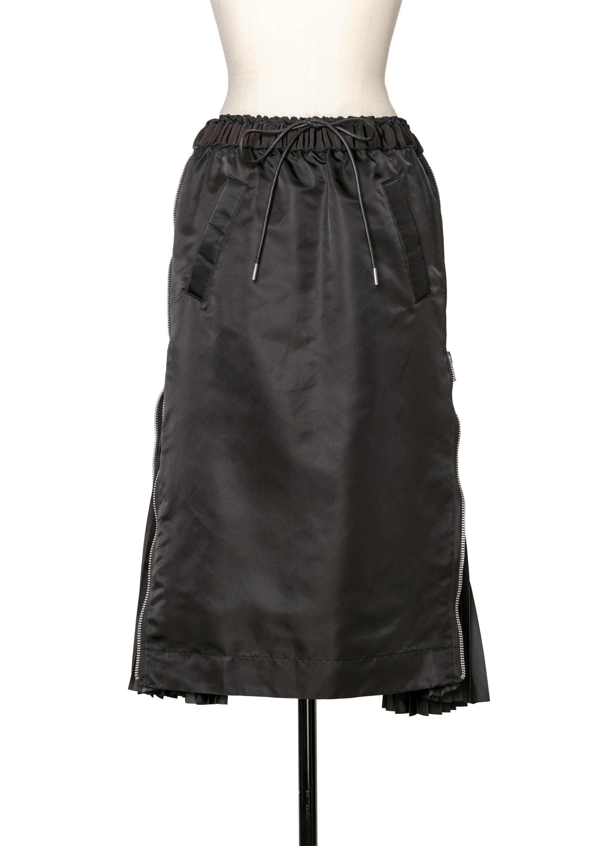 Nylon Twill Skirt