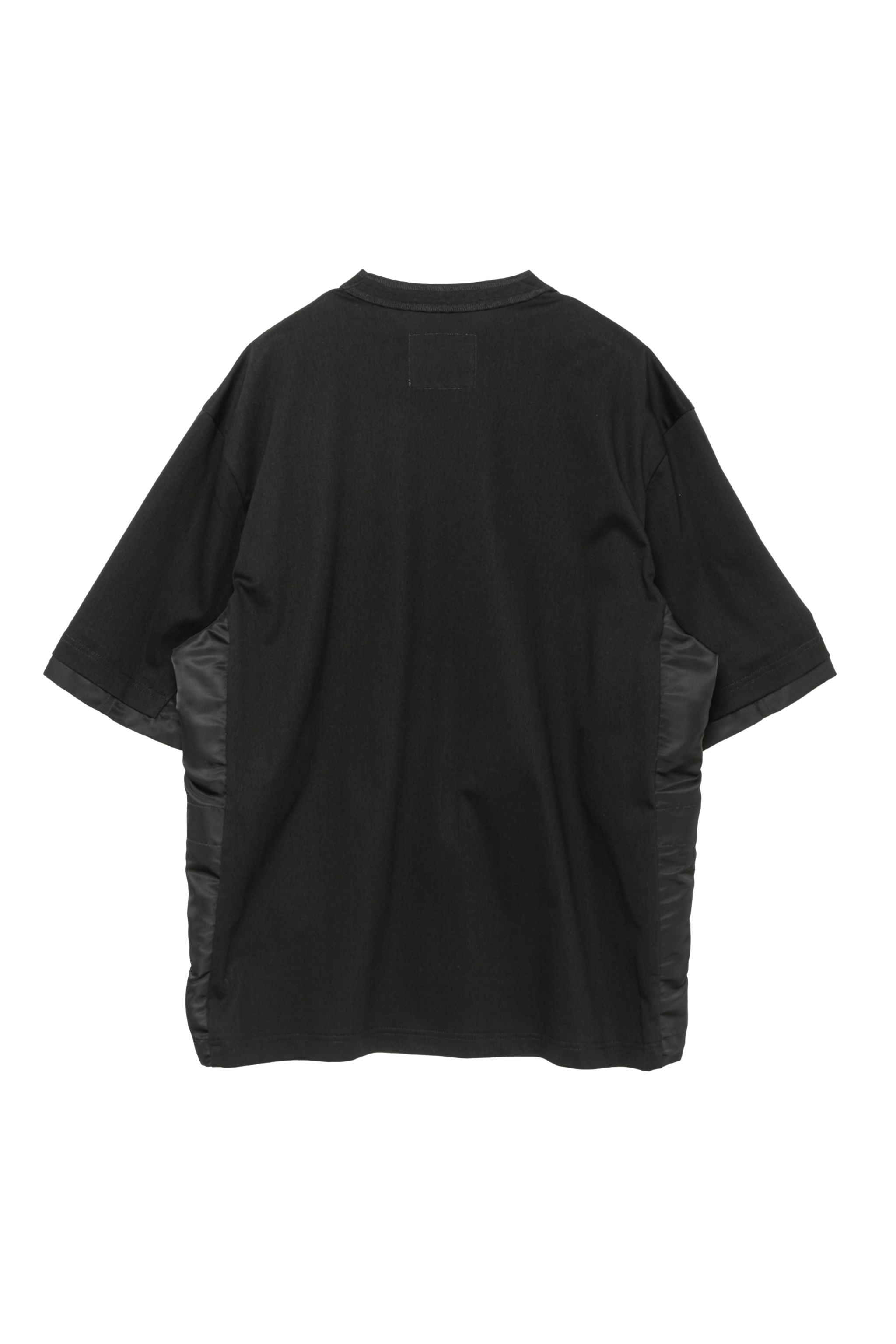 Nylon Twill x Cotton Jersey T-Shirt