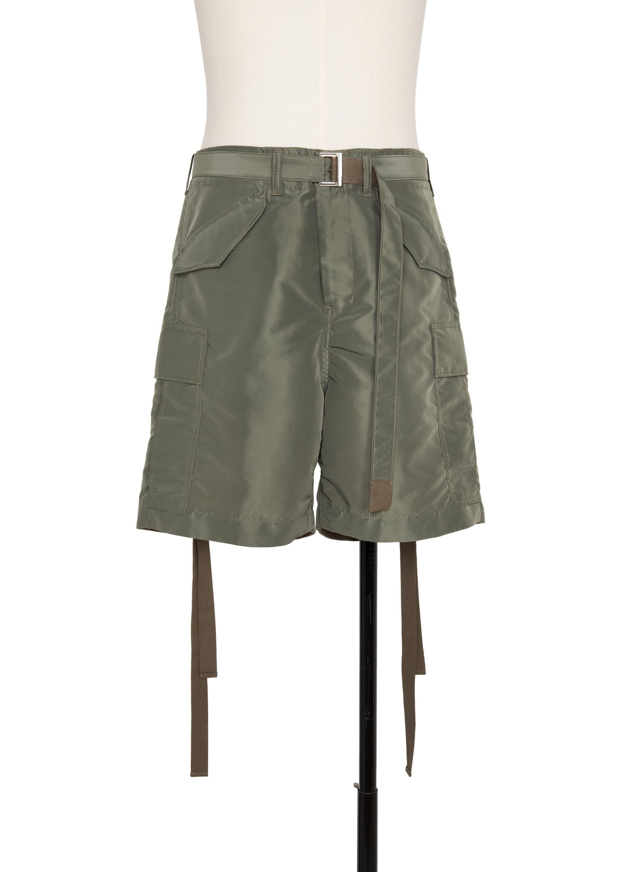 Nylon Twill Shorts