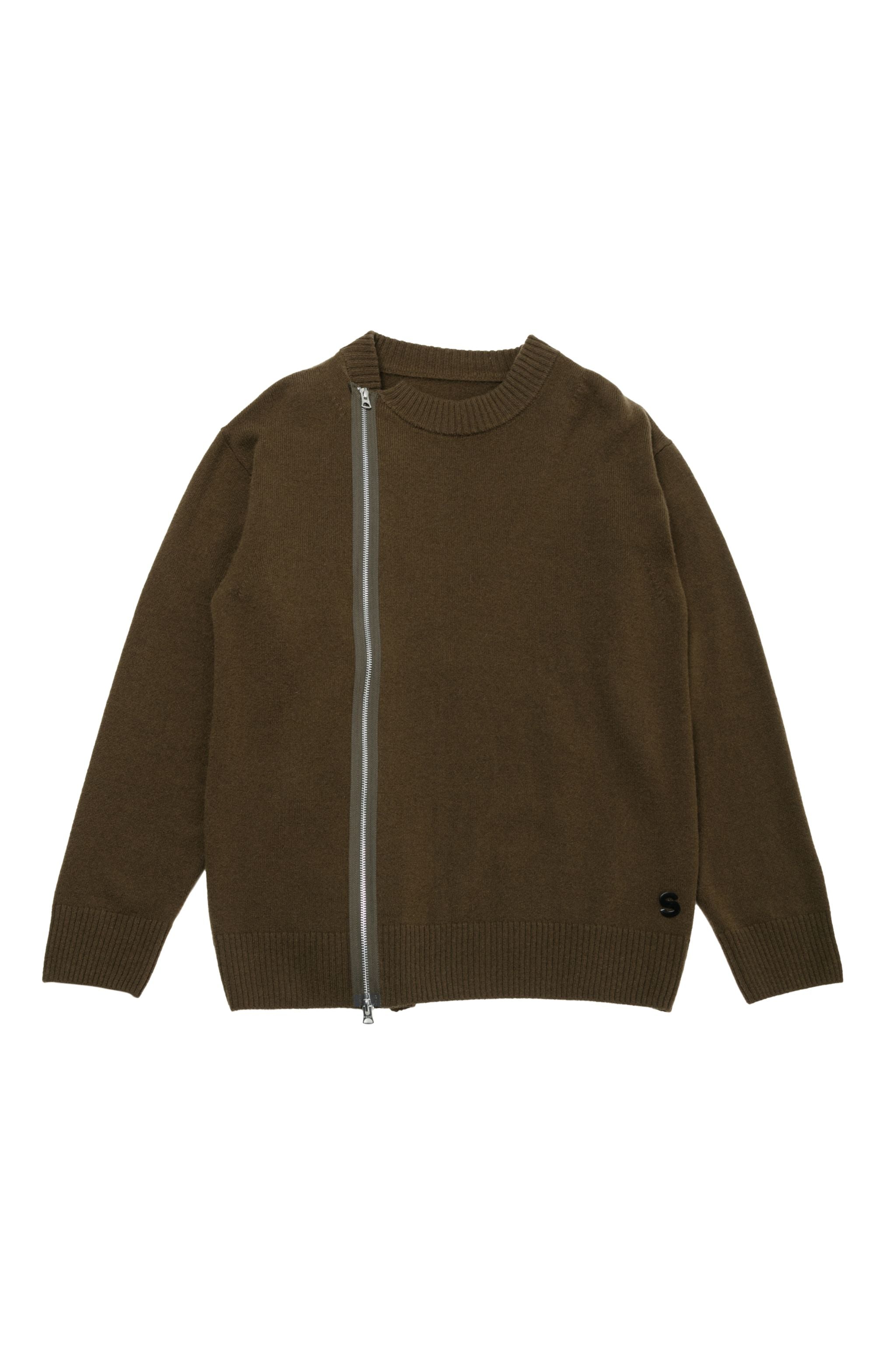 s Wool Knit Blouson