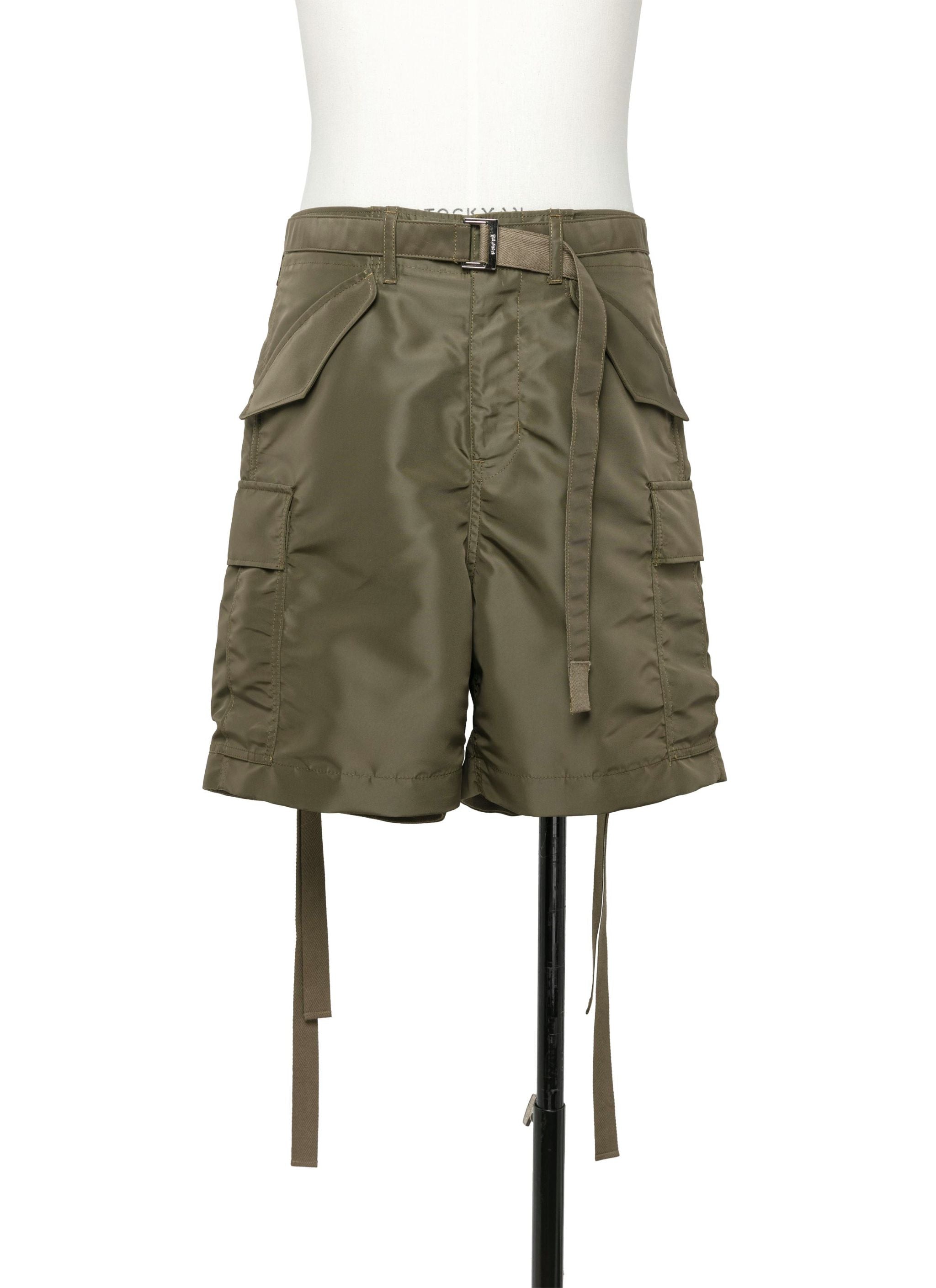 Nylon Twill Shorts