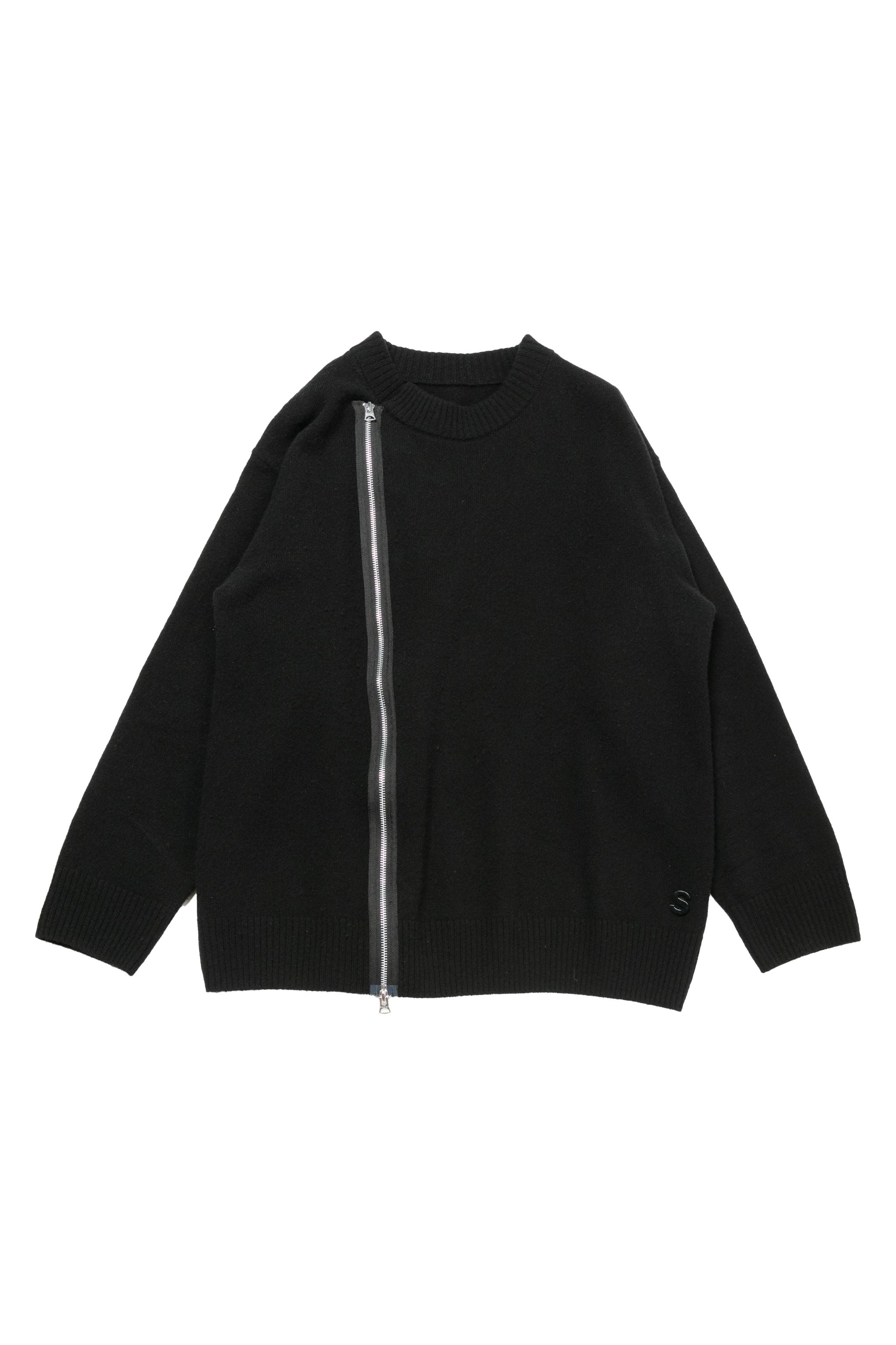 s Wool Knit Blouson