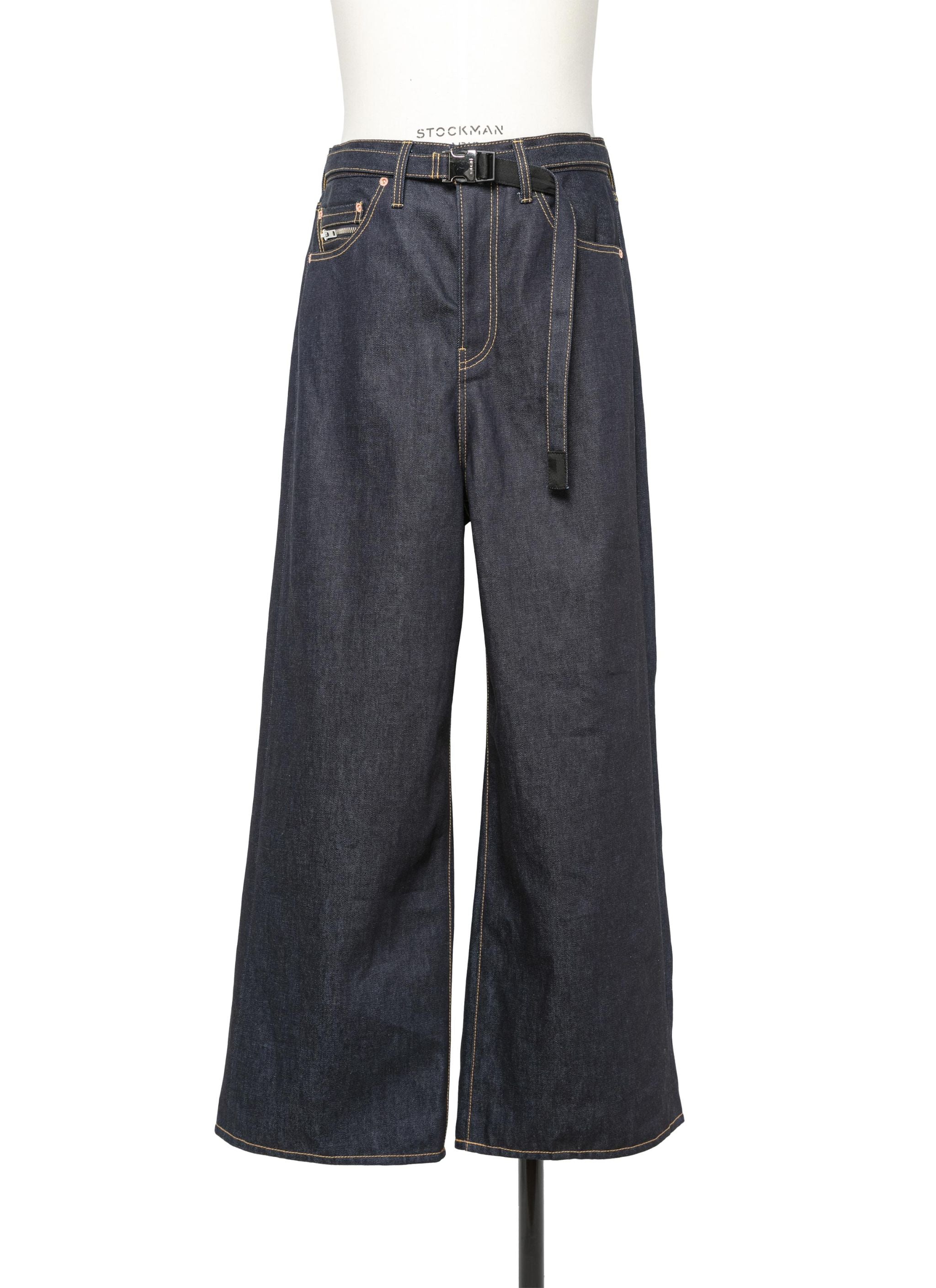 Wide Denim Pants