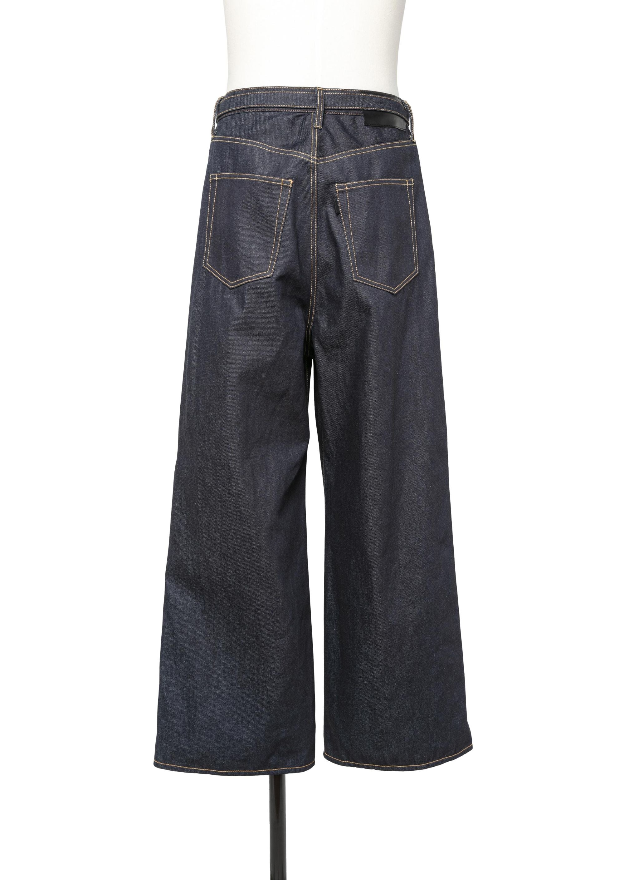 Wide Denim Pants