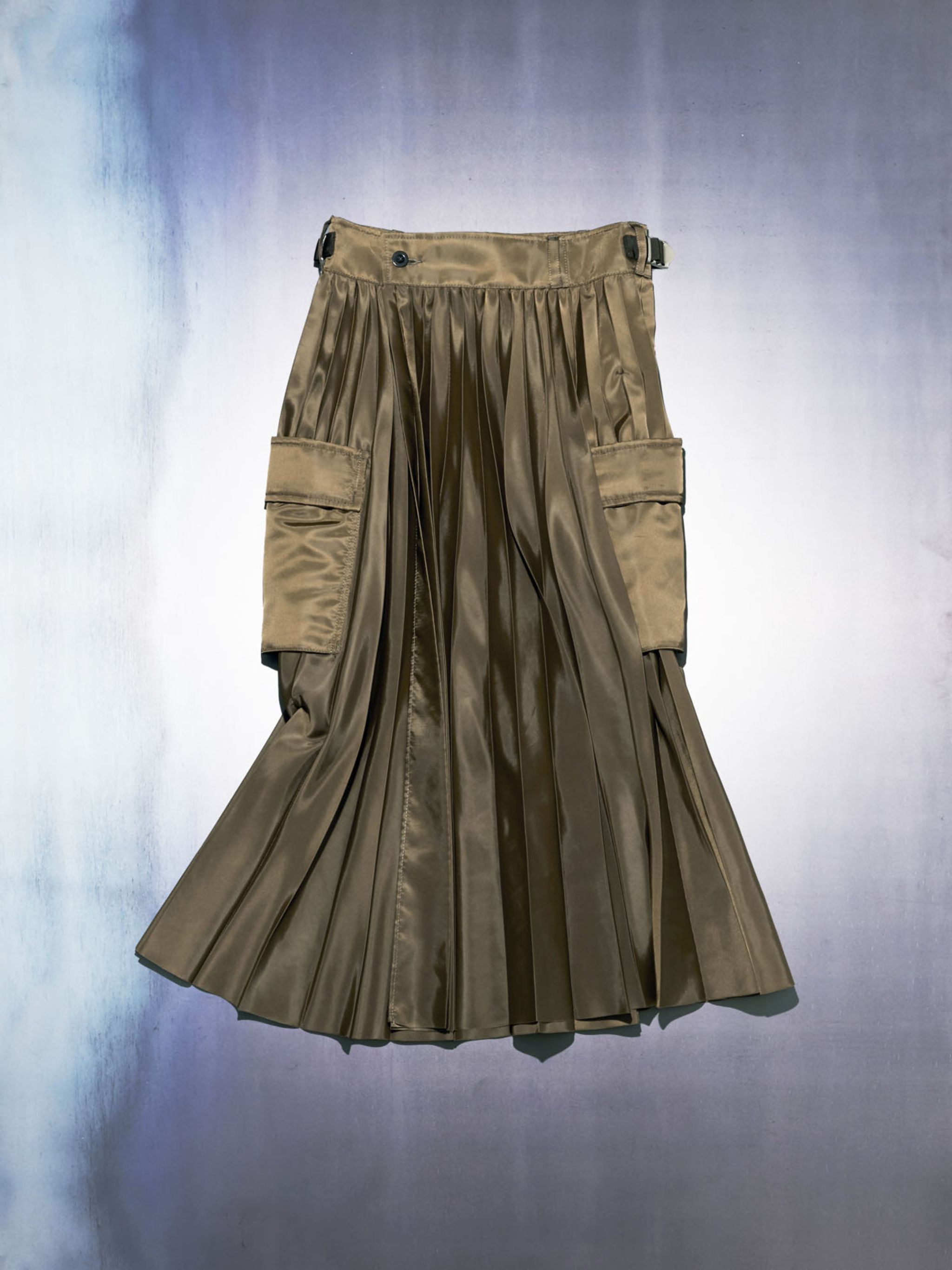 Nylon Twill Skirt