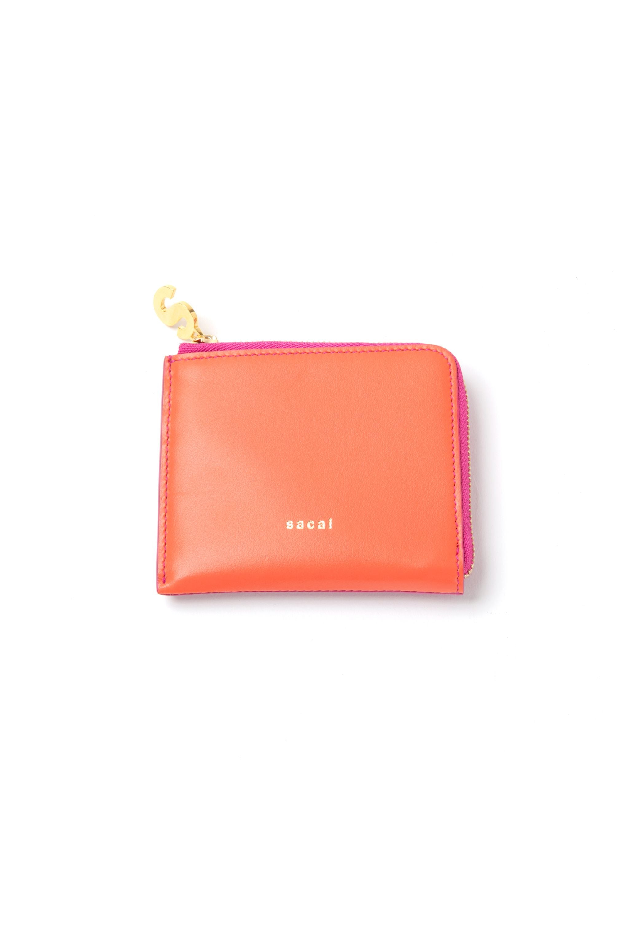 Bicolor Half Wallet