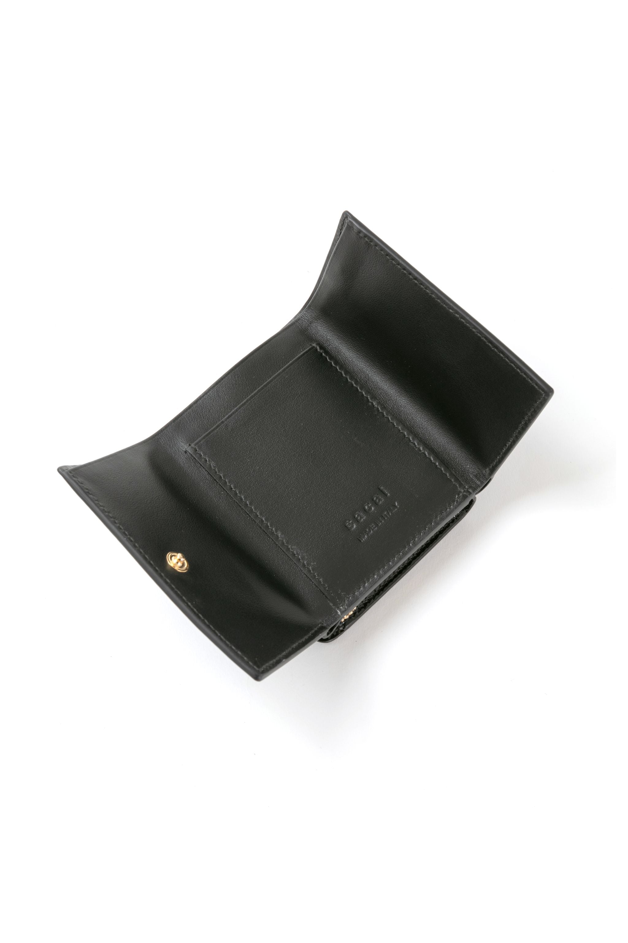 Bicolor Trifold Wallet