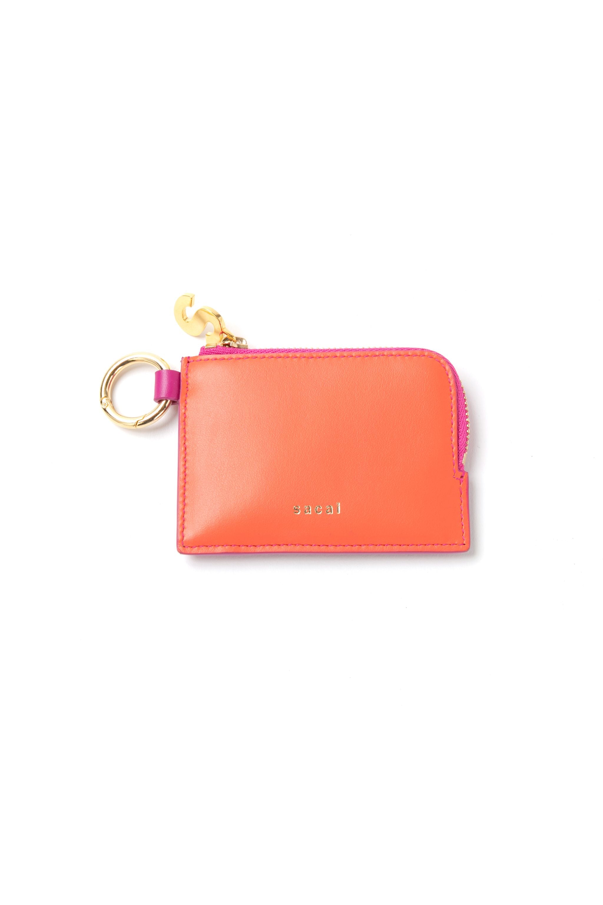 Bicolor Key Pouch