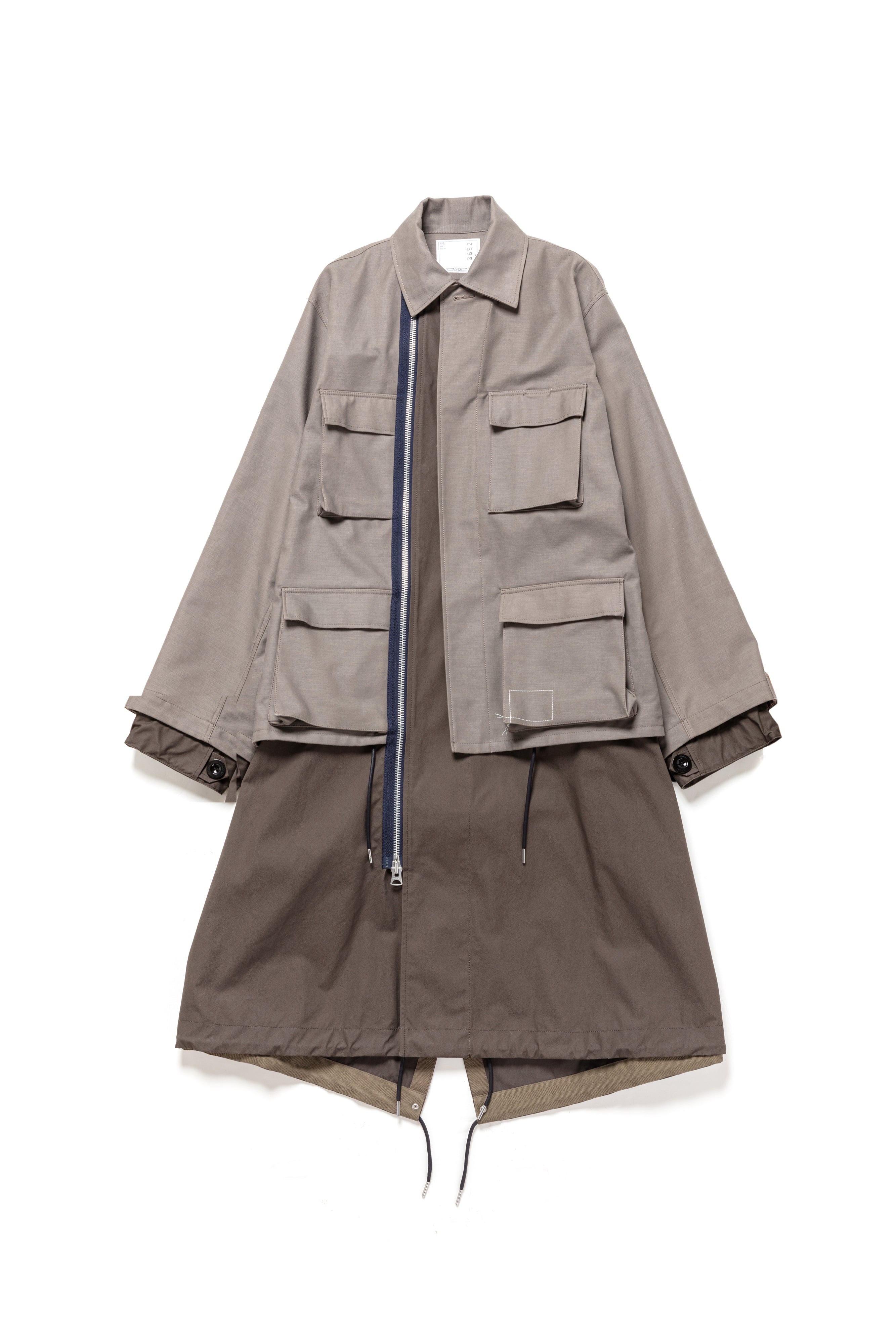 WTAPS Cotton Back Satin Coat