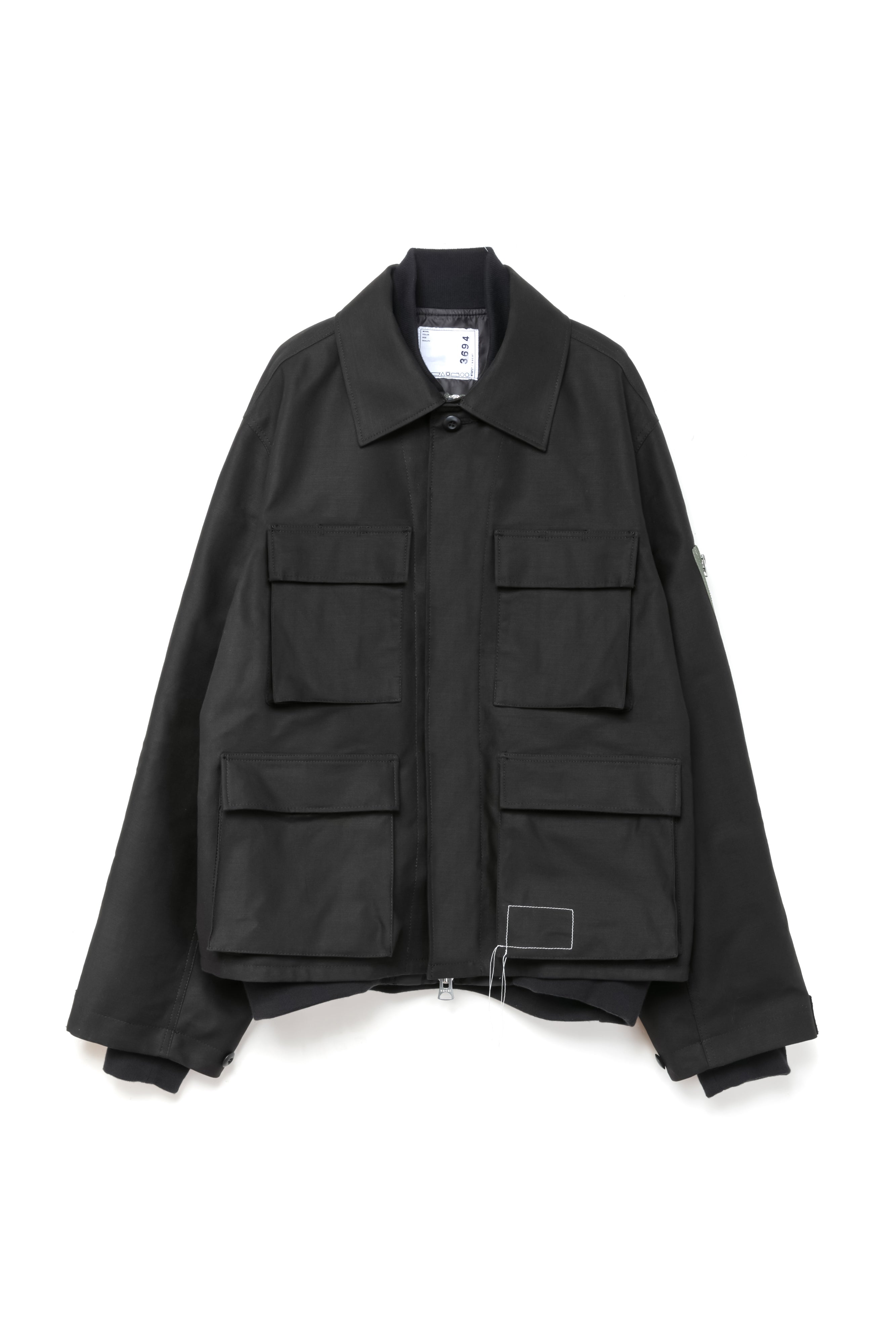 WTAPS Cotton Back Satin Jacket