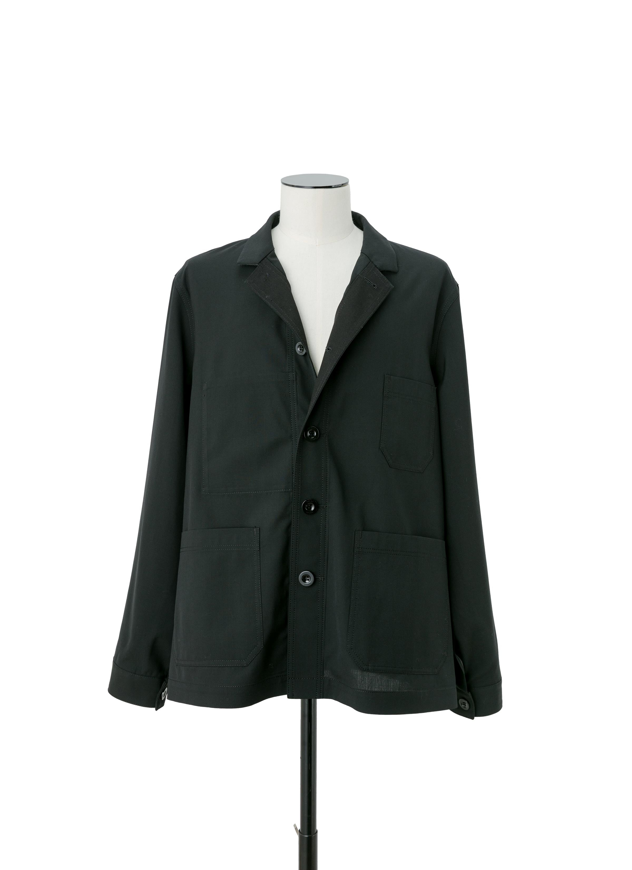 Wool Silk Suiting Jacket