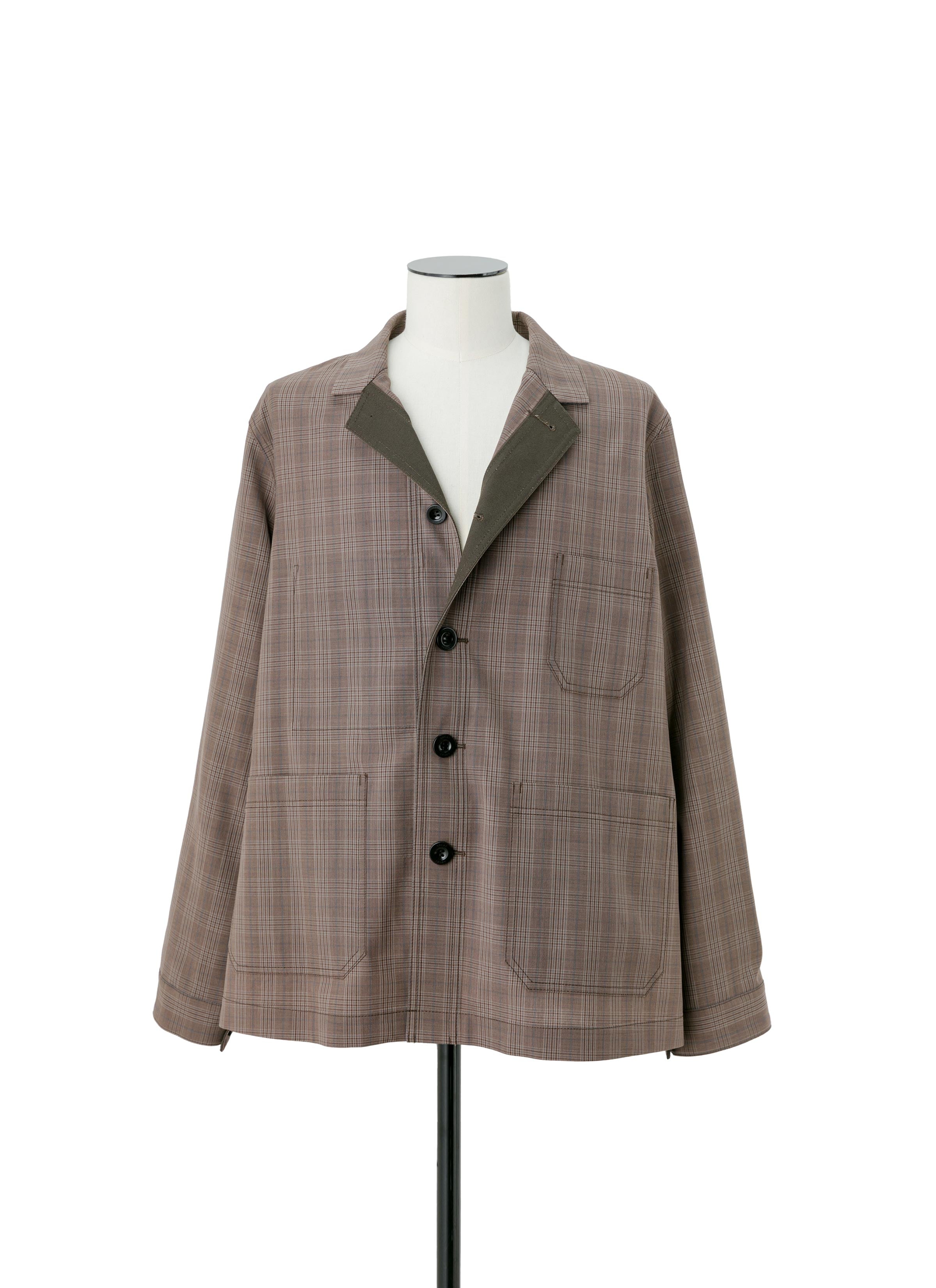 Wool Silk Suiting Jacket