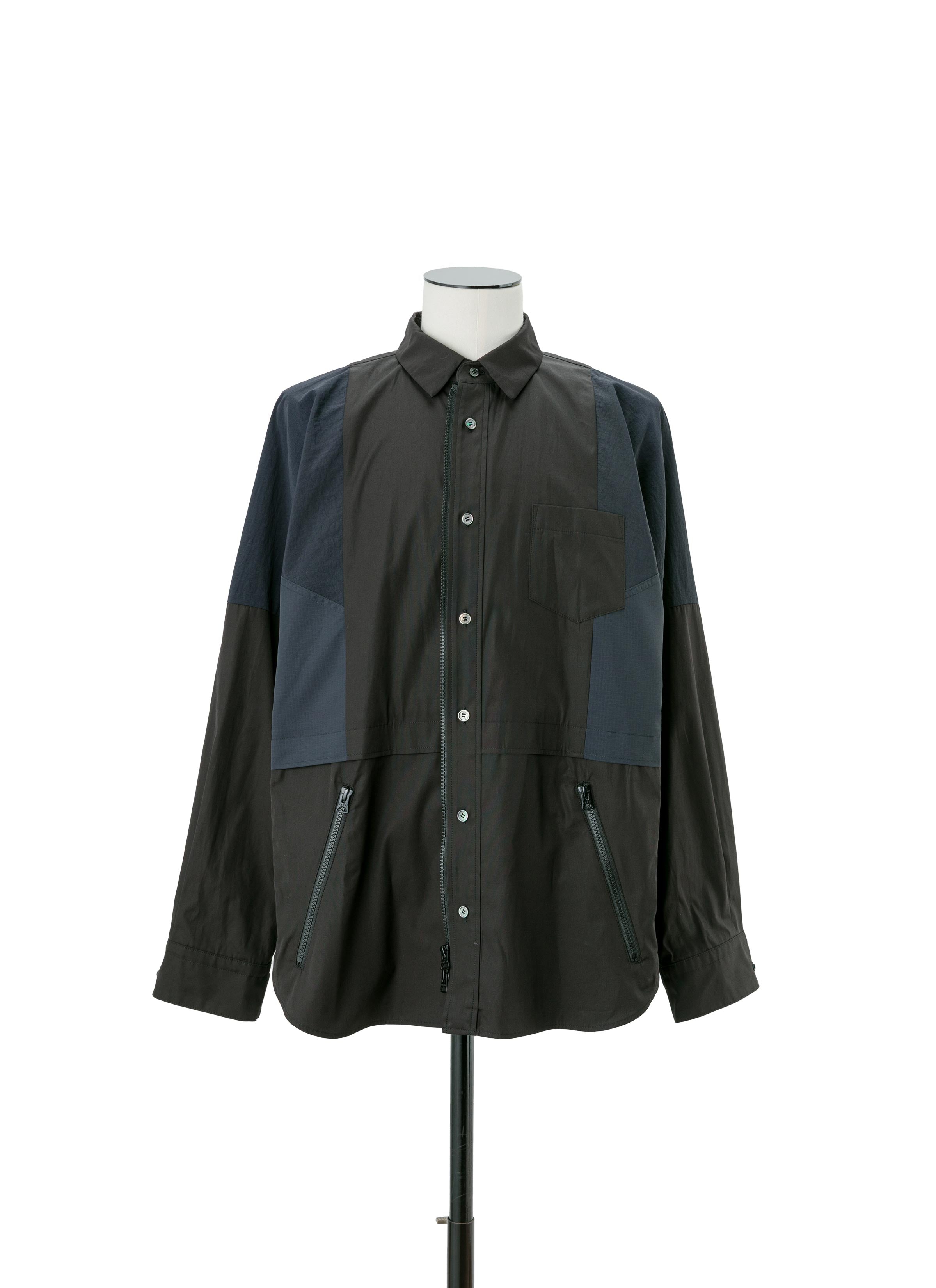 Poplin x Taslan Nylon Shirt