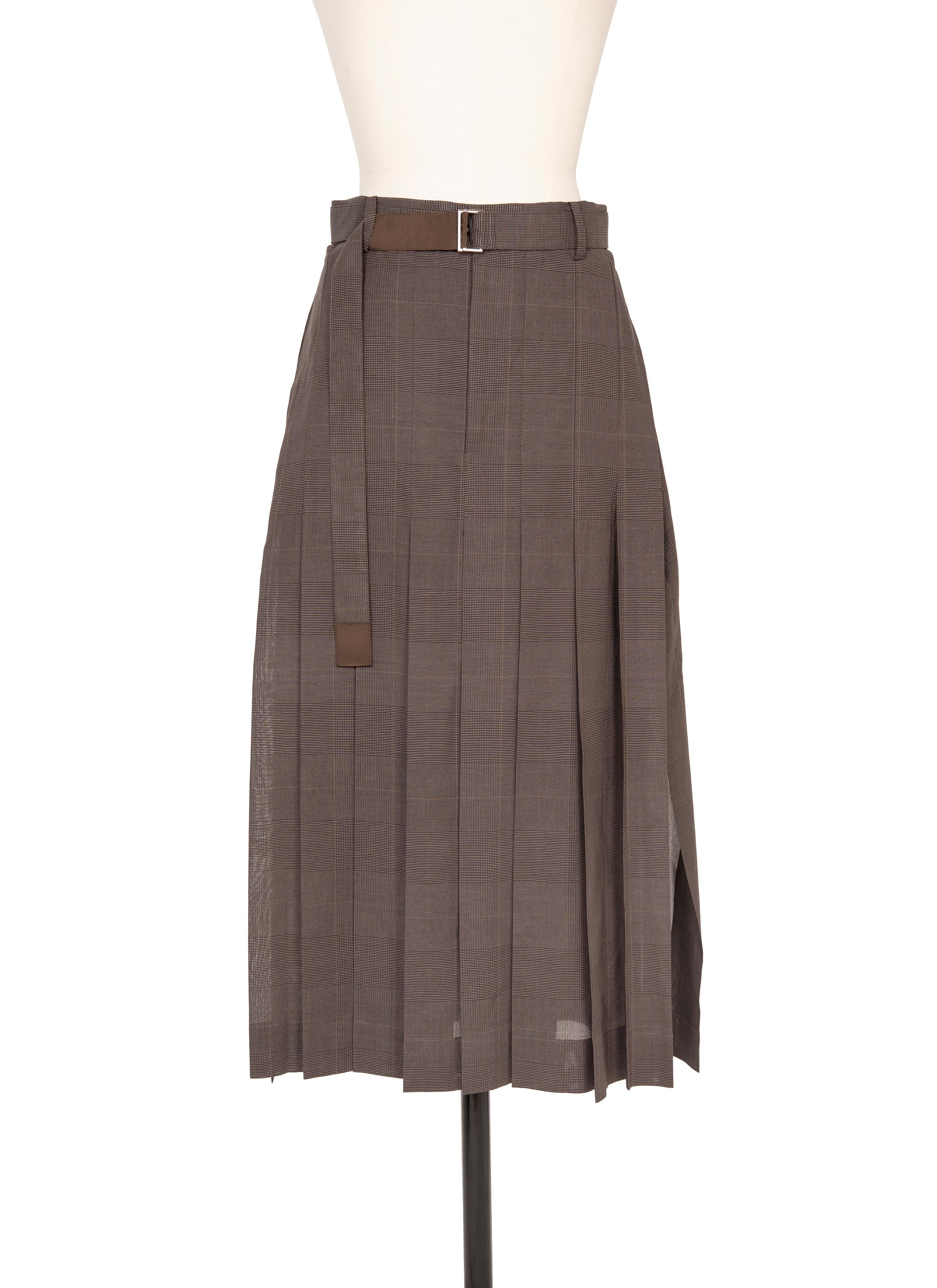 High Twist Voile Skirt