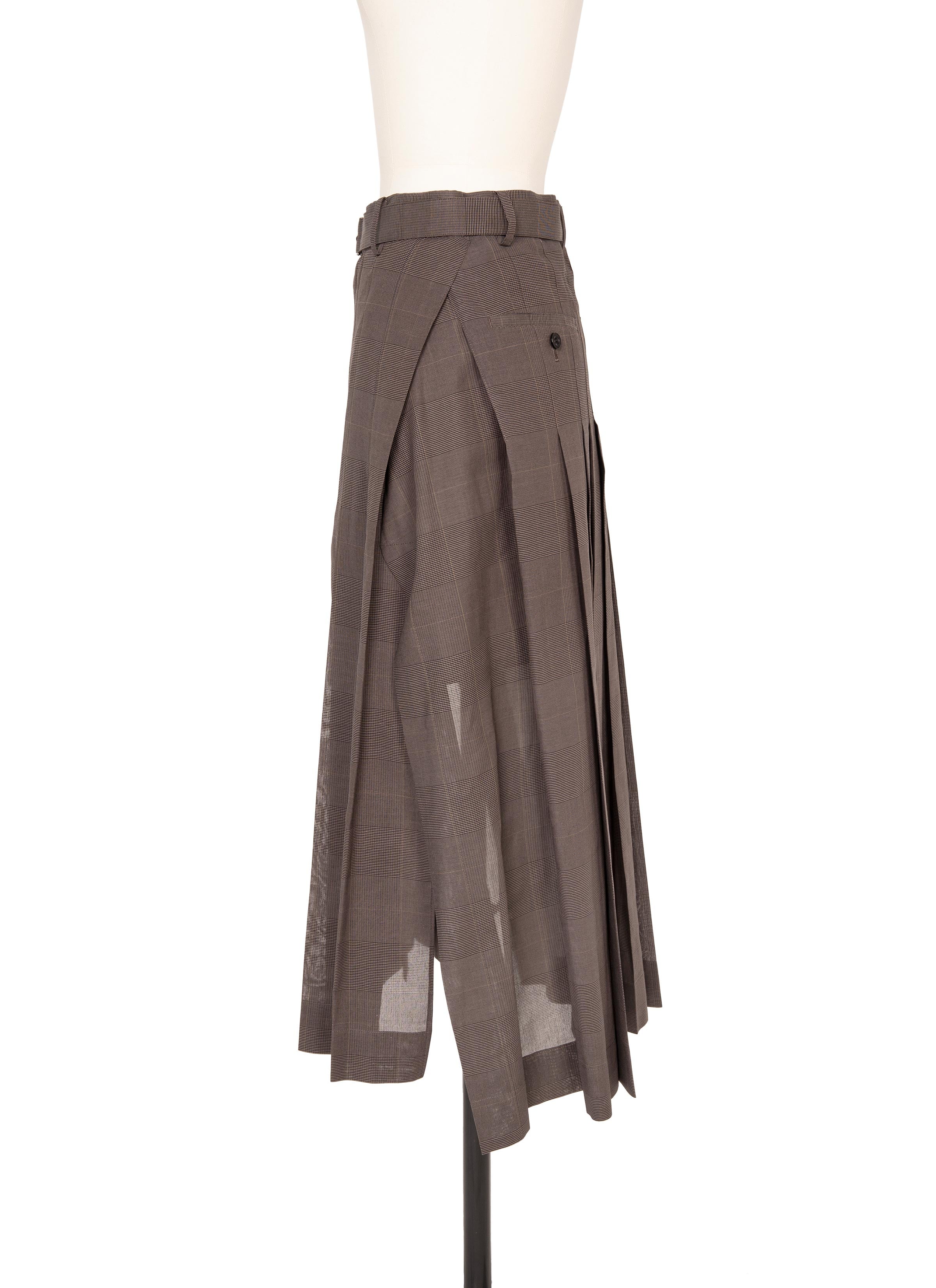 High Twist Voile Skirt