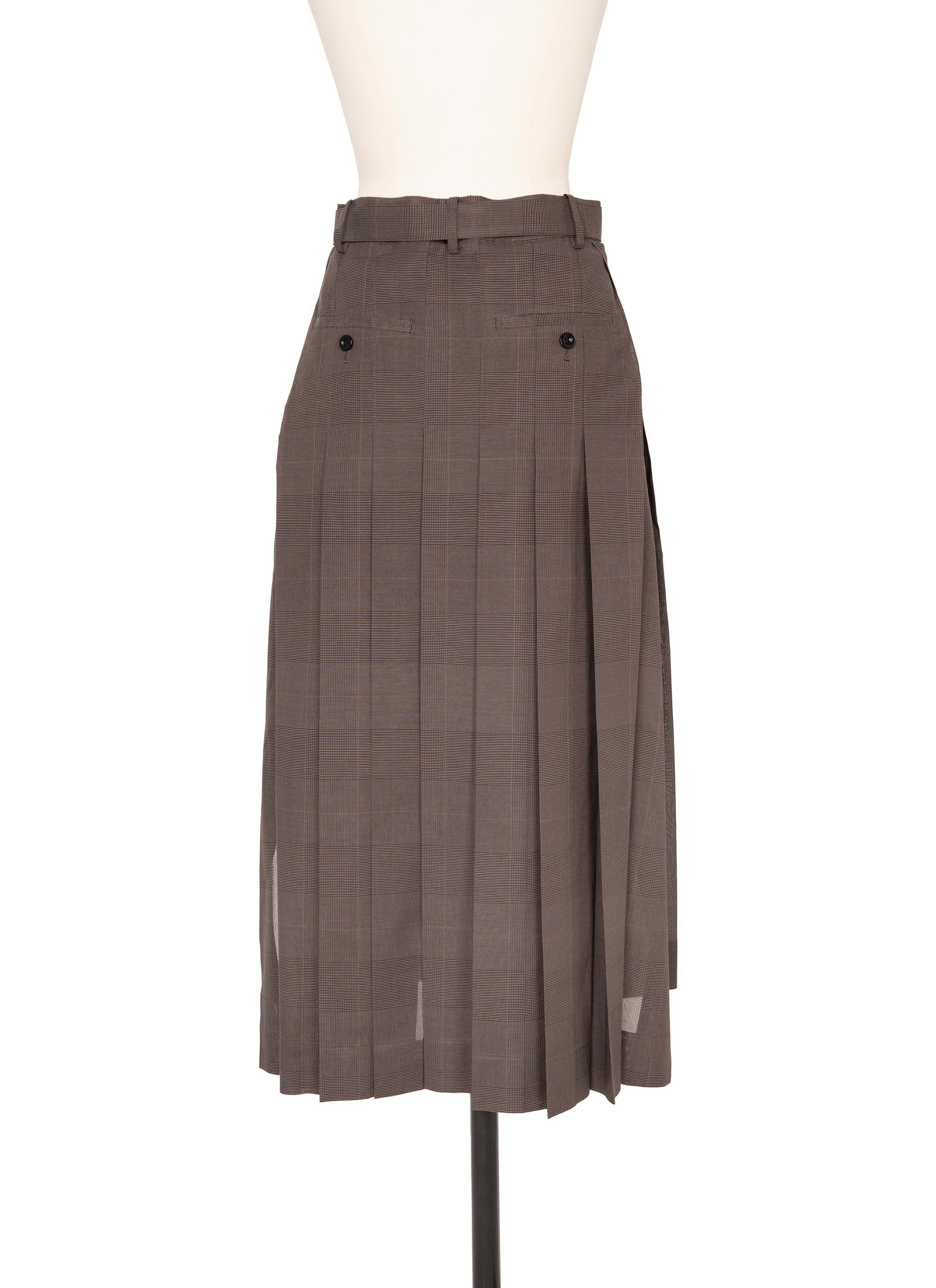 High Twist Voile Skirt