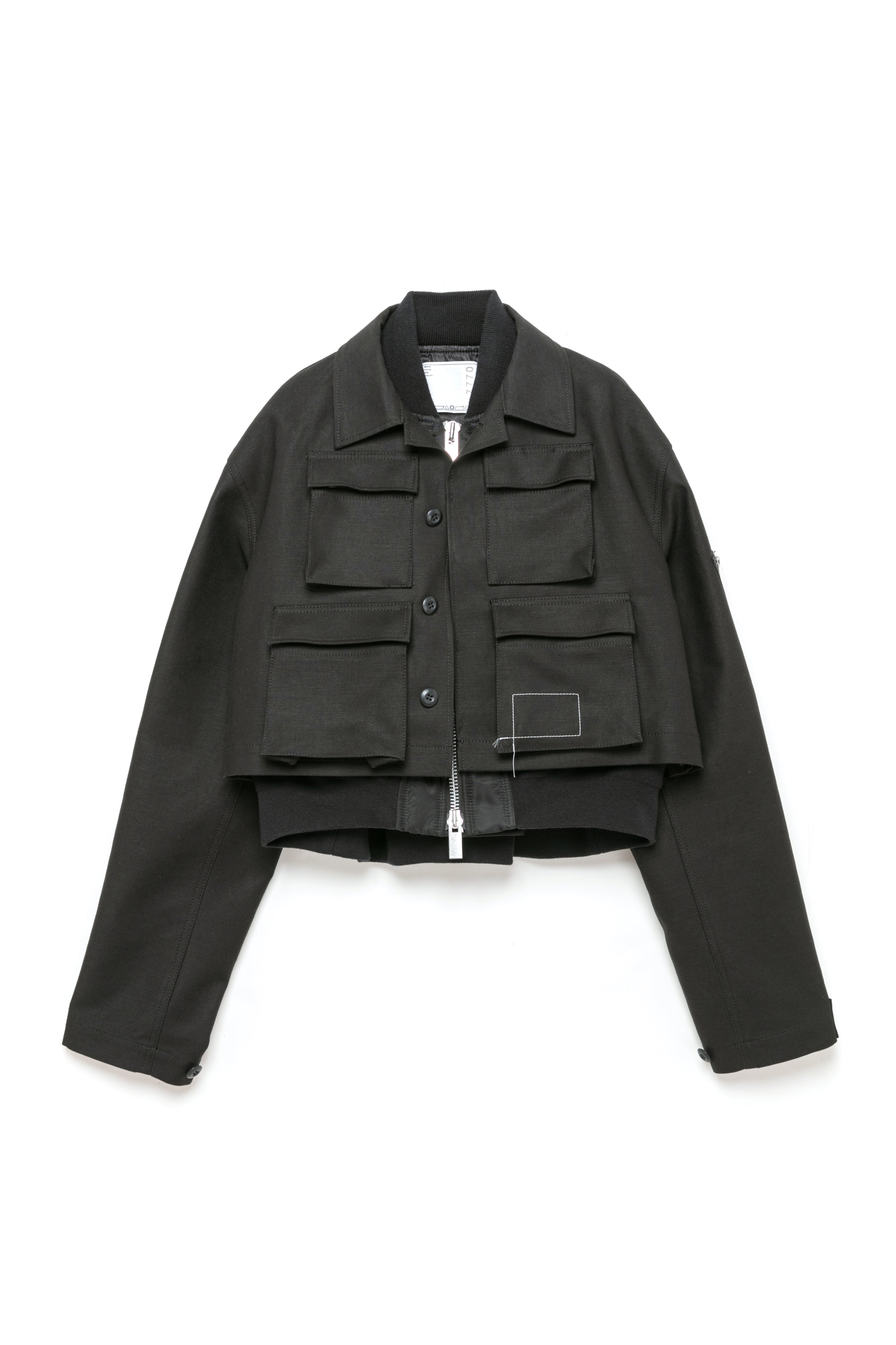 WTAPS Cotton Back Satin x Nylon Twill Jacket