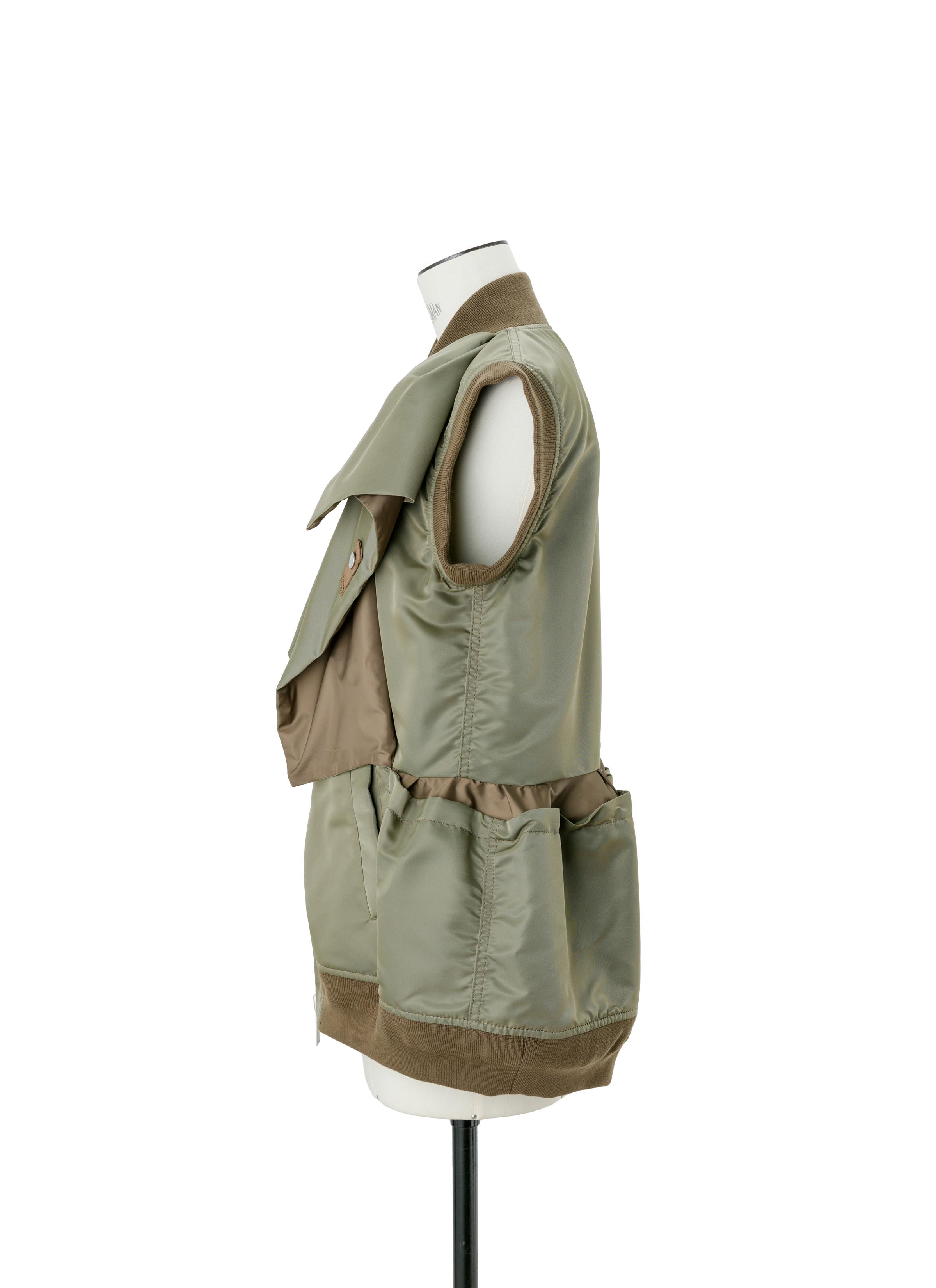 Nylon Twill Vest