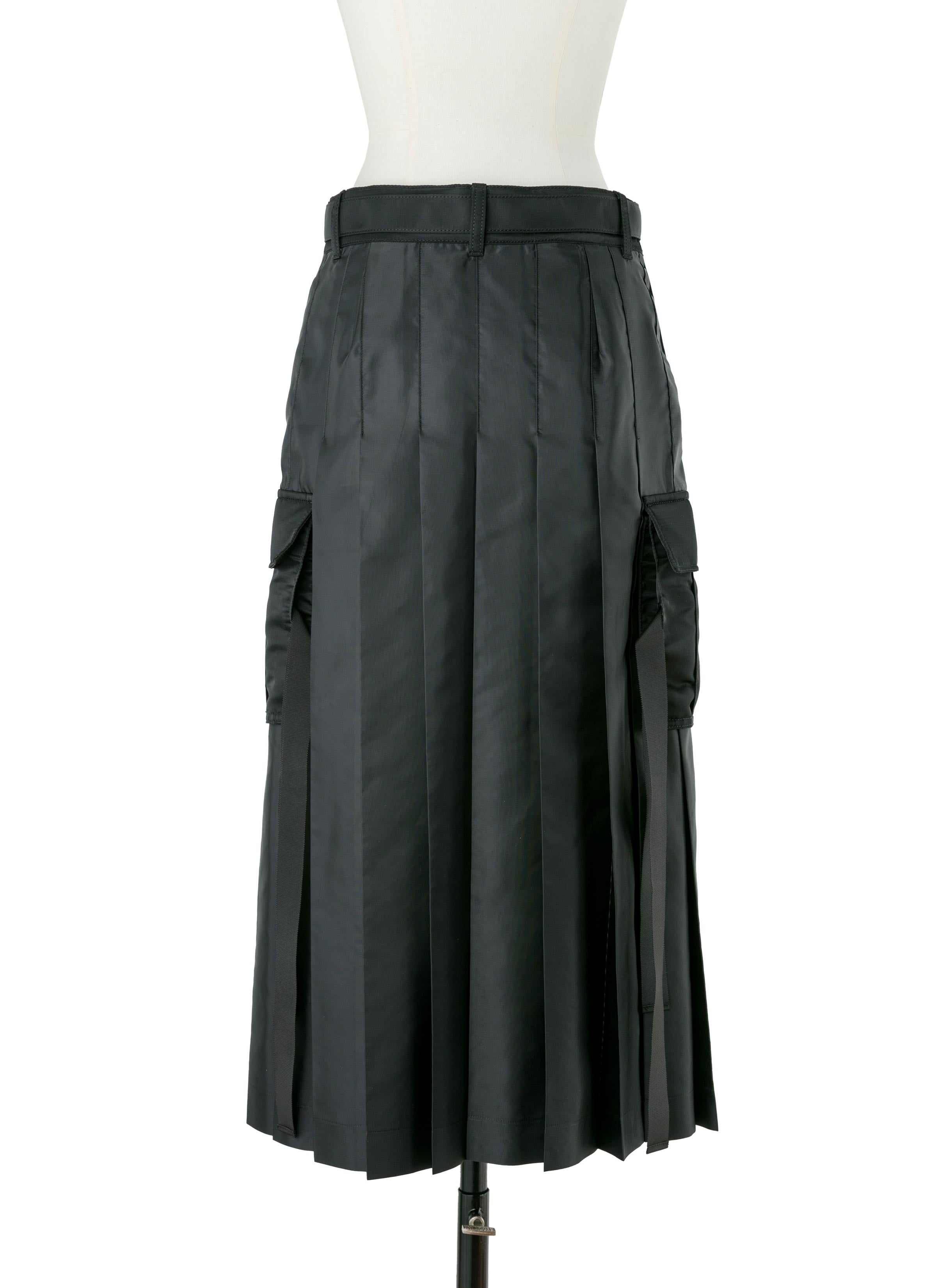 Nylon Twill Skirt