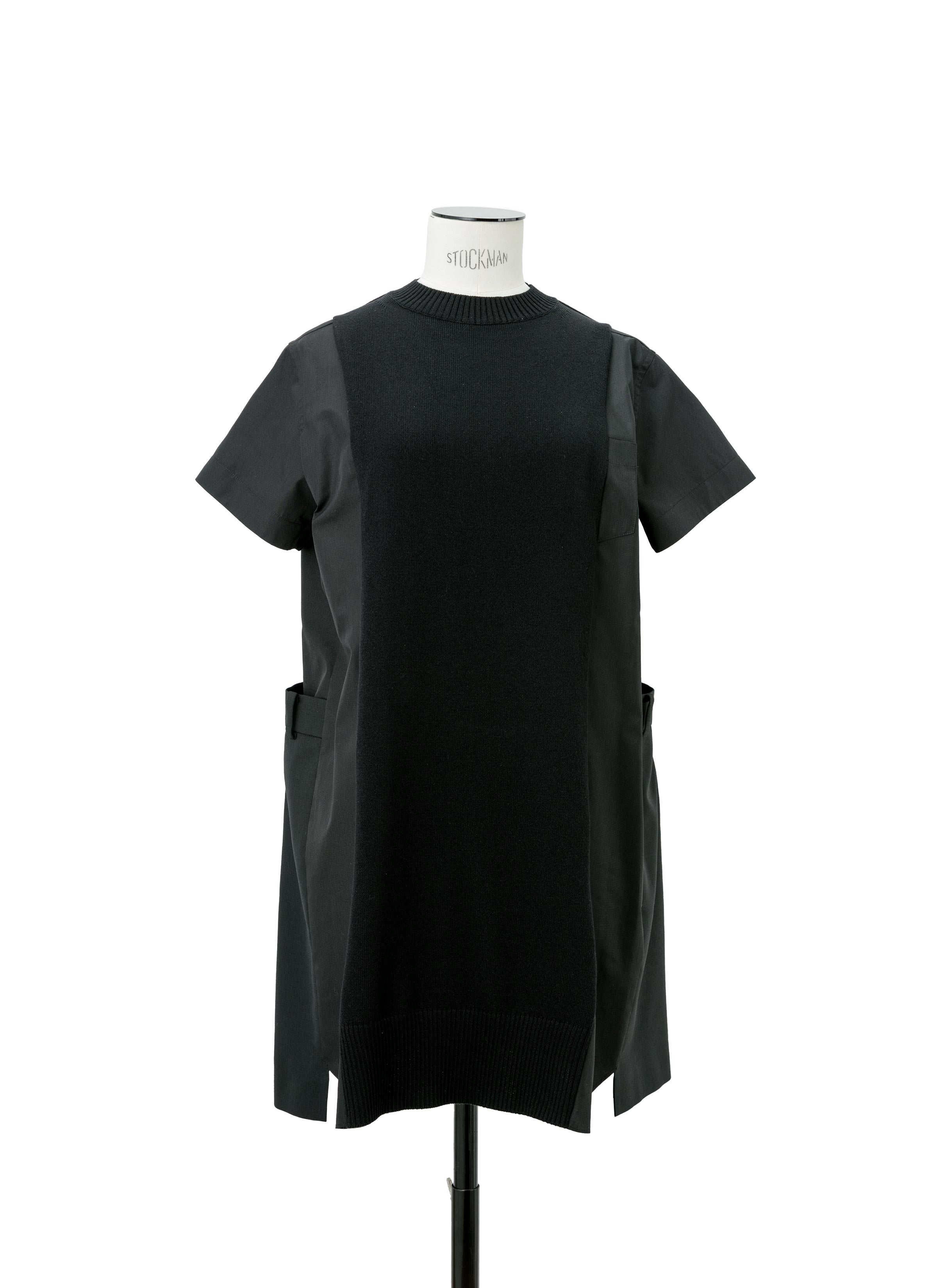 Poplin x Knit Dress