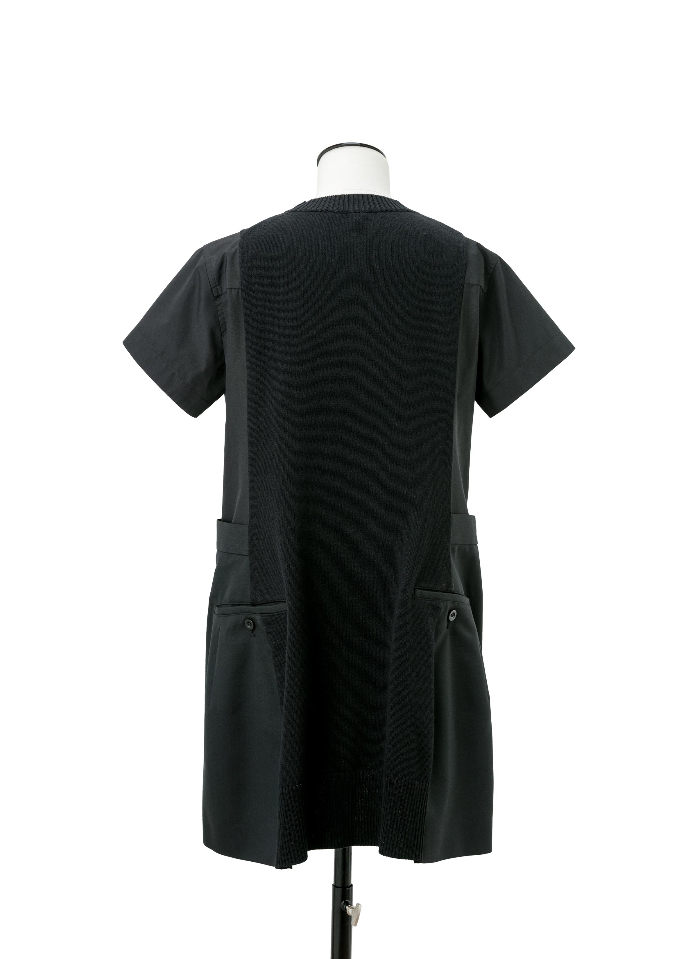 Poplin x Knit Dress