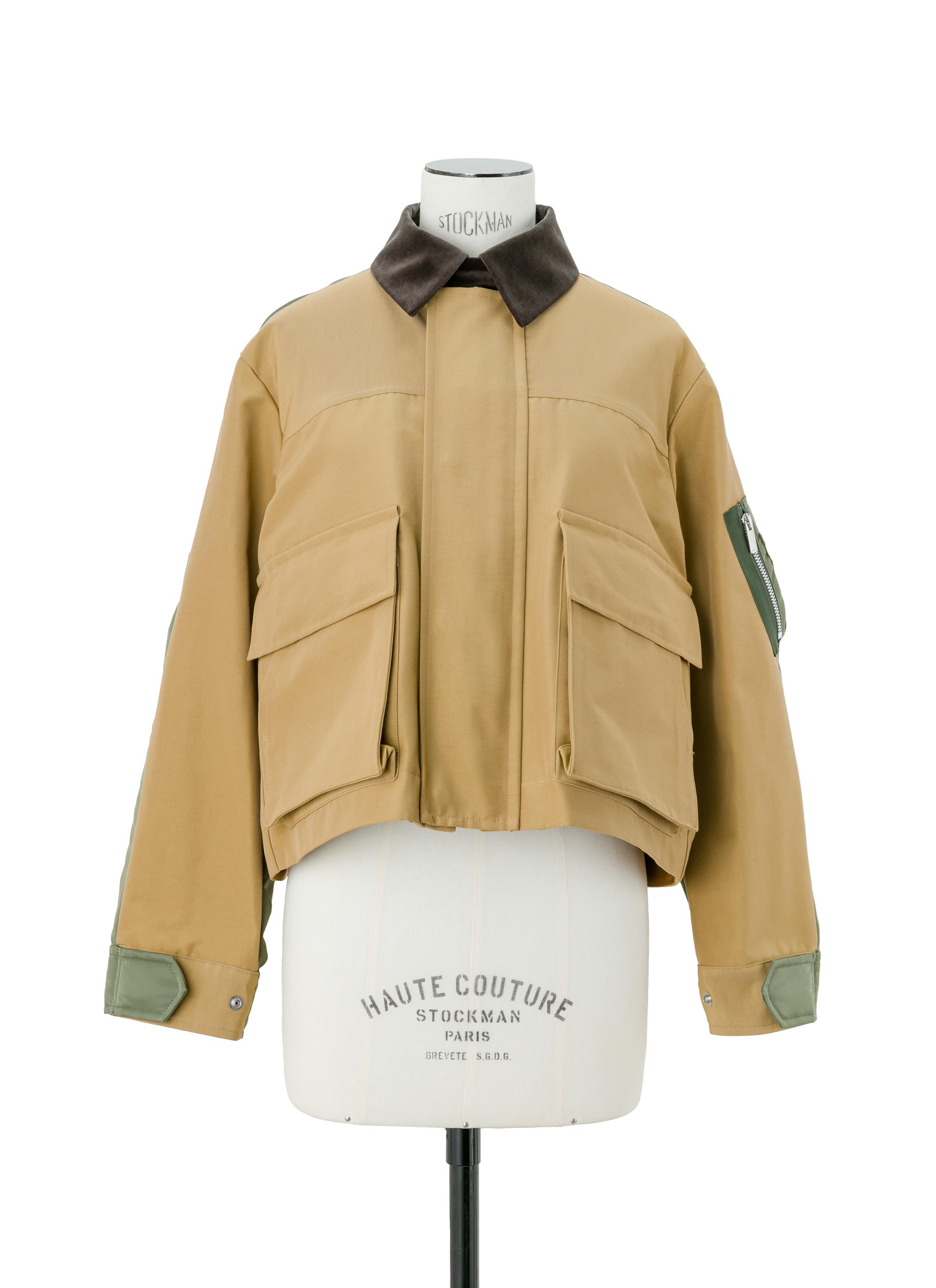 Grosgrain x Nylon Twill Blouson