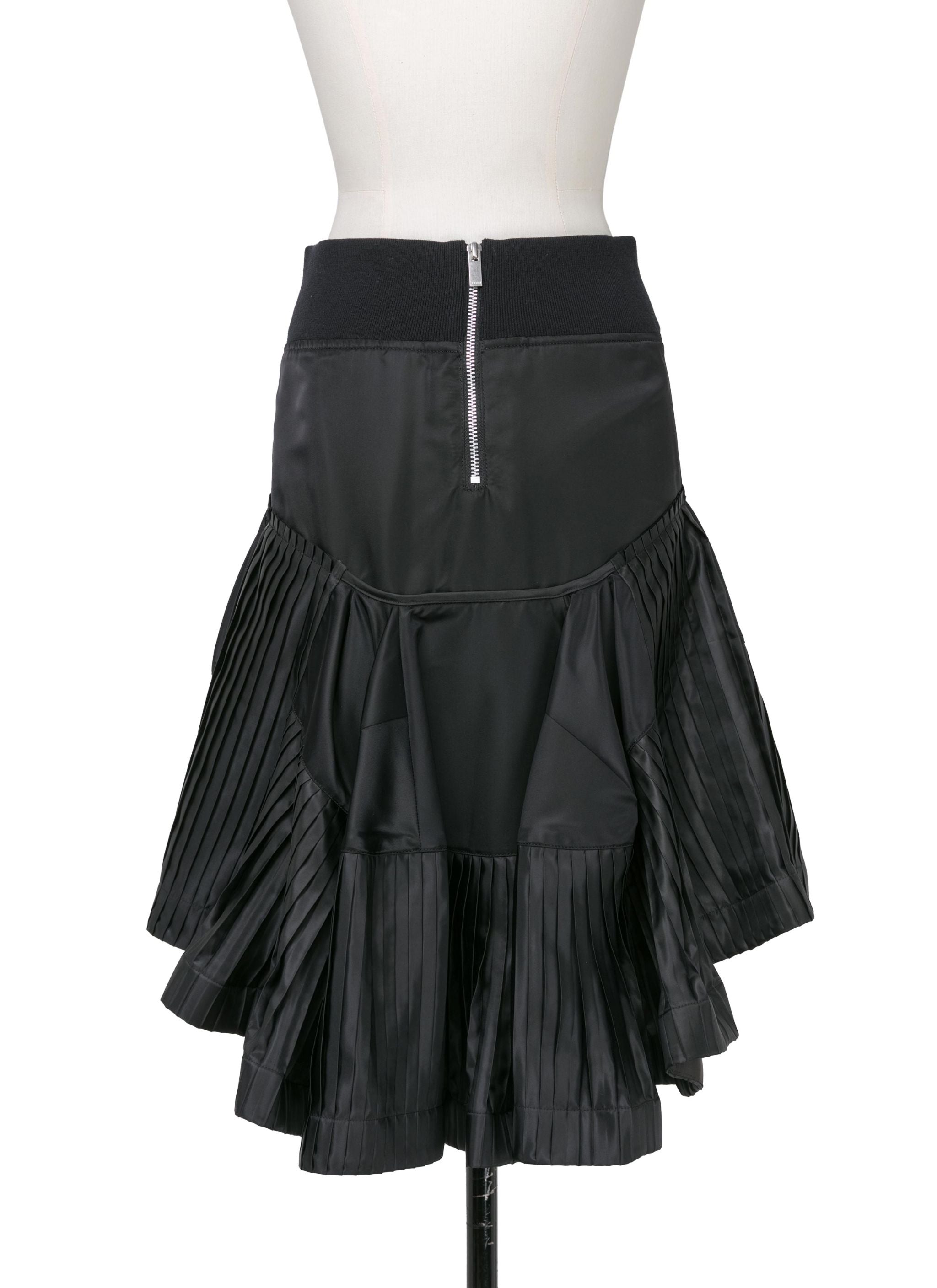 Nylon Twill Skirt