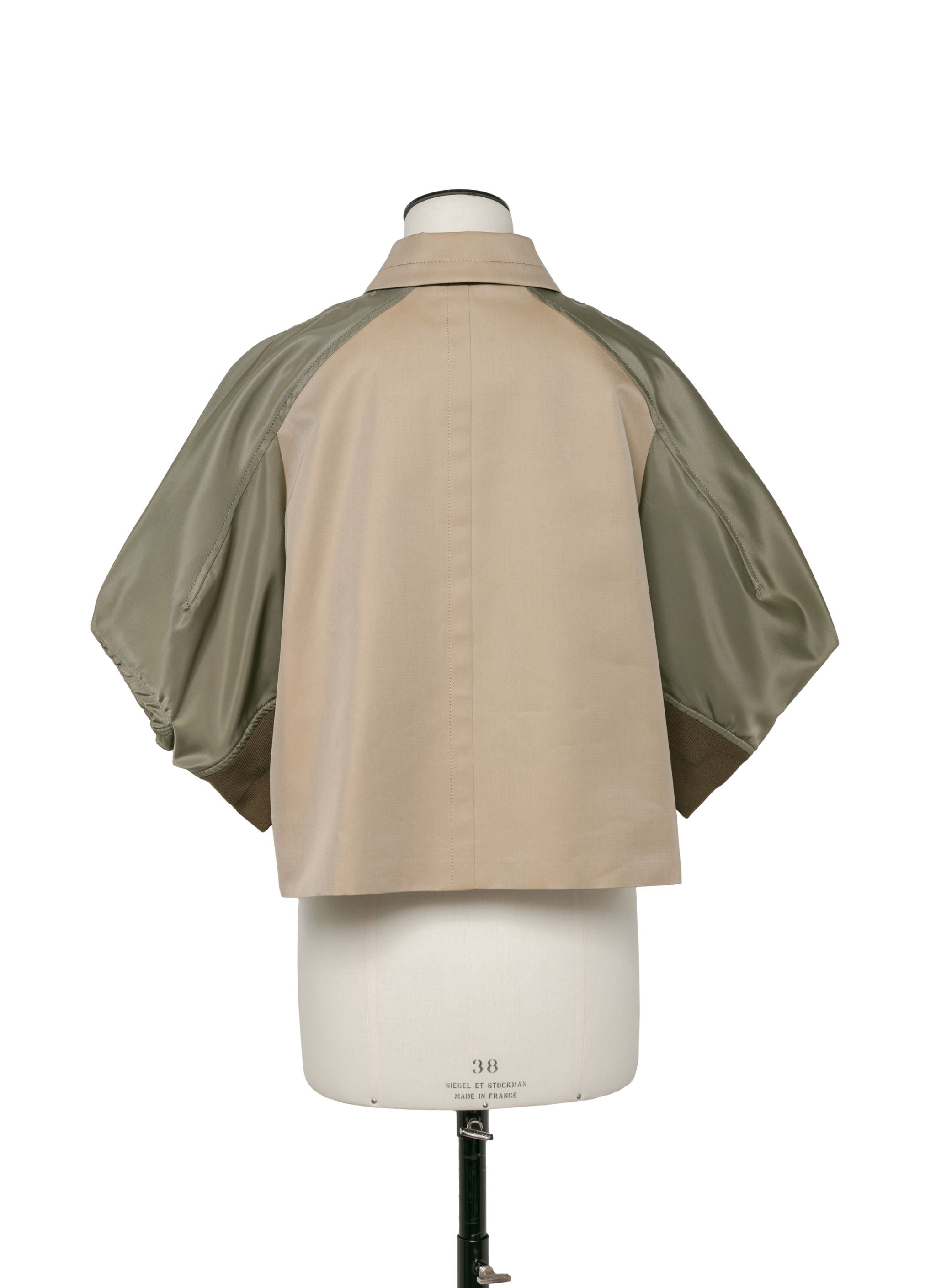 Cotton Gabardine x Nylon Twill Jacket