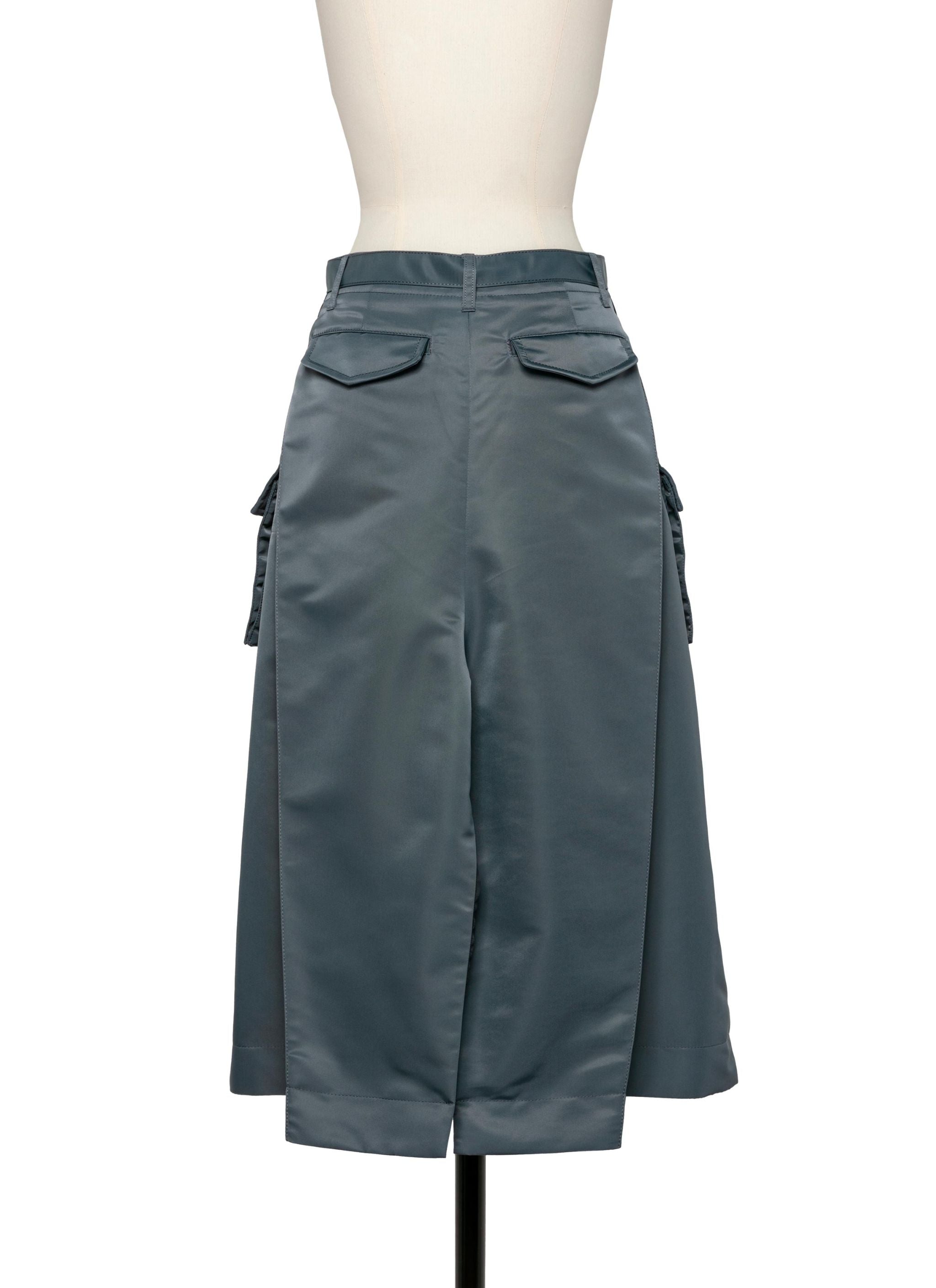 Nylon Twill Skirt