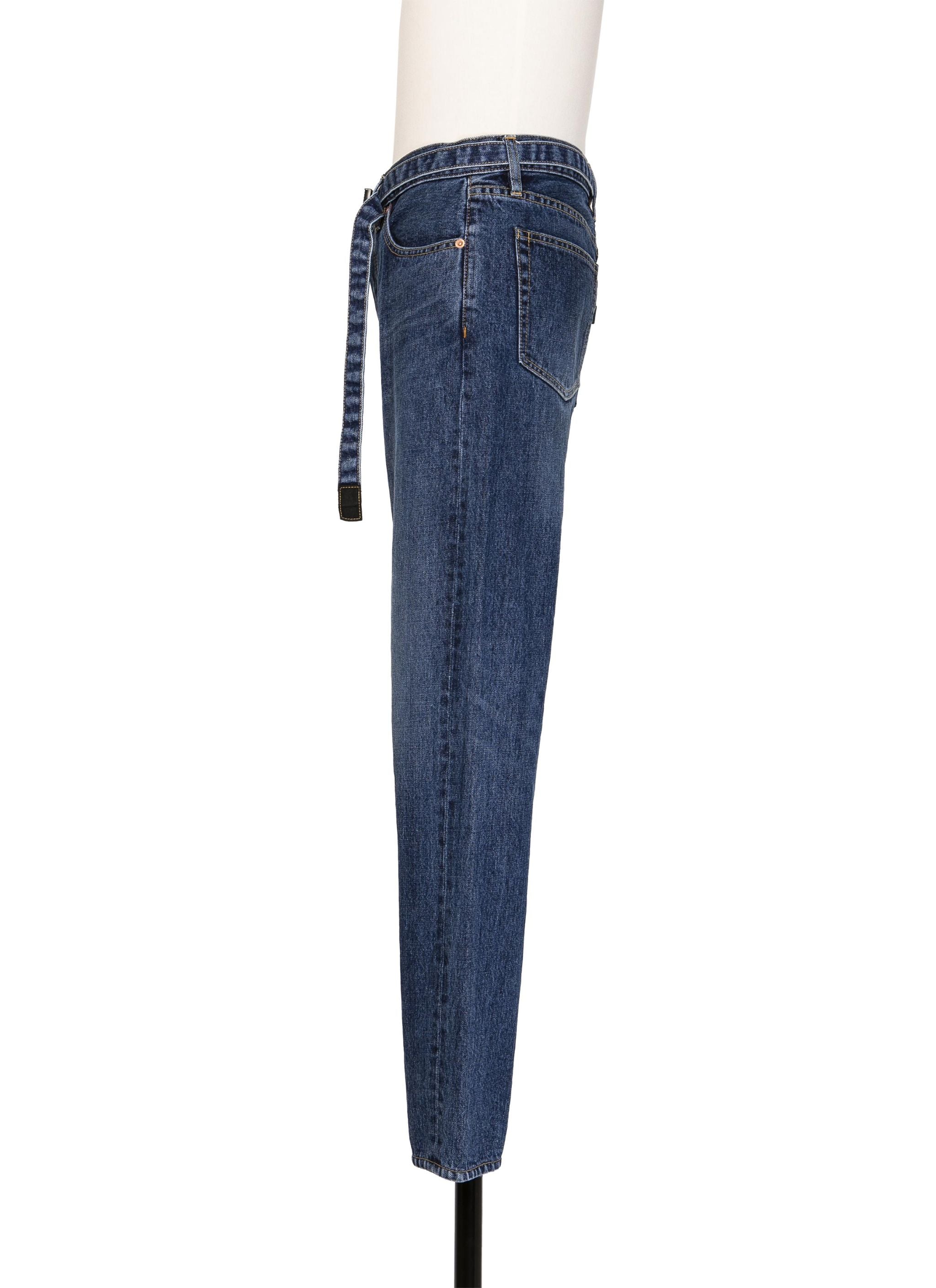 Straight Denim Pants