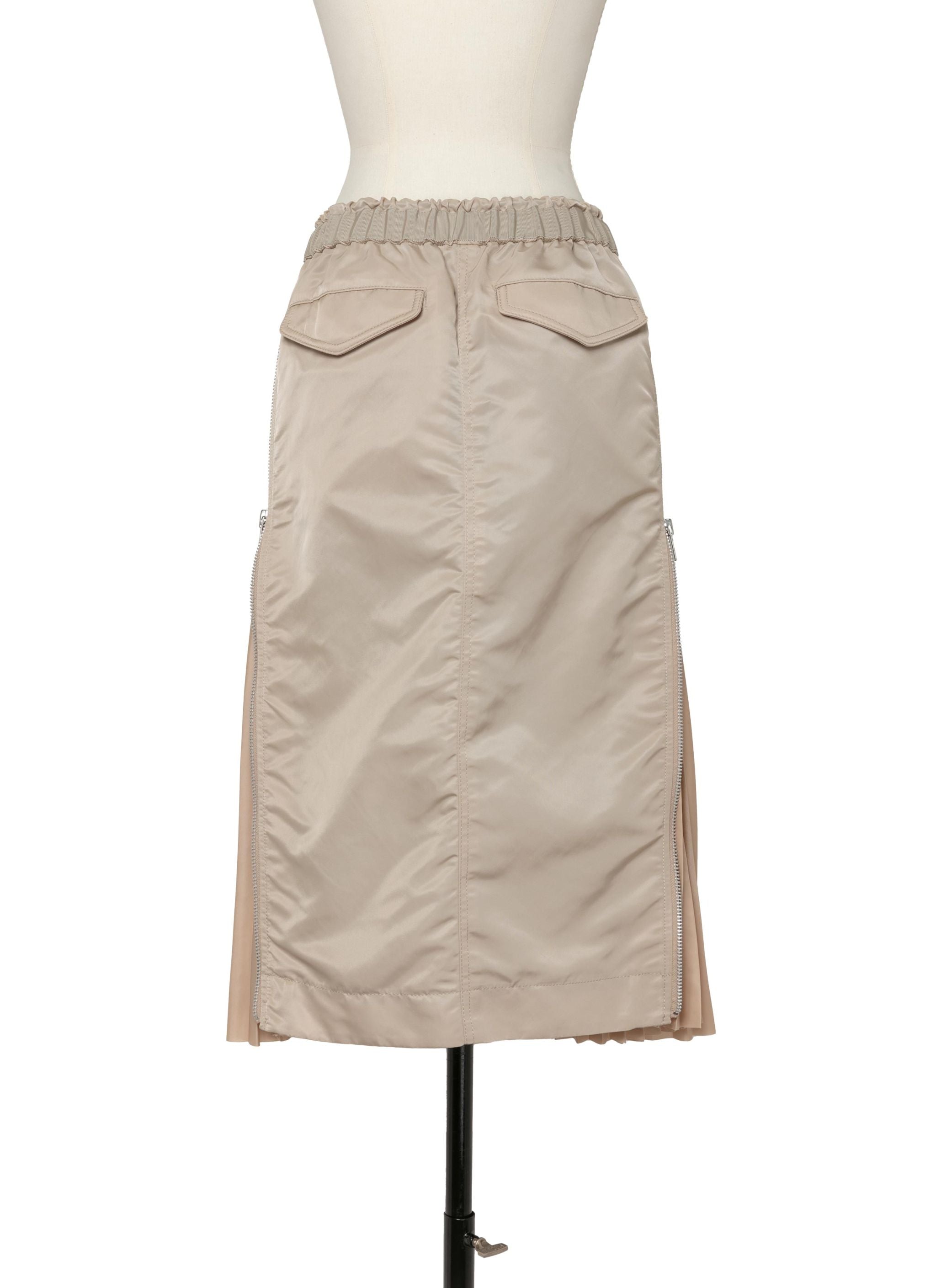 Nylon Twill Skirt