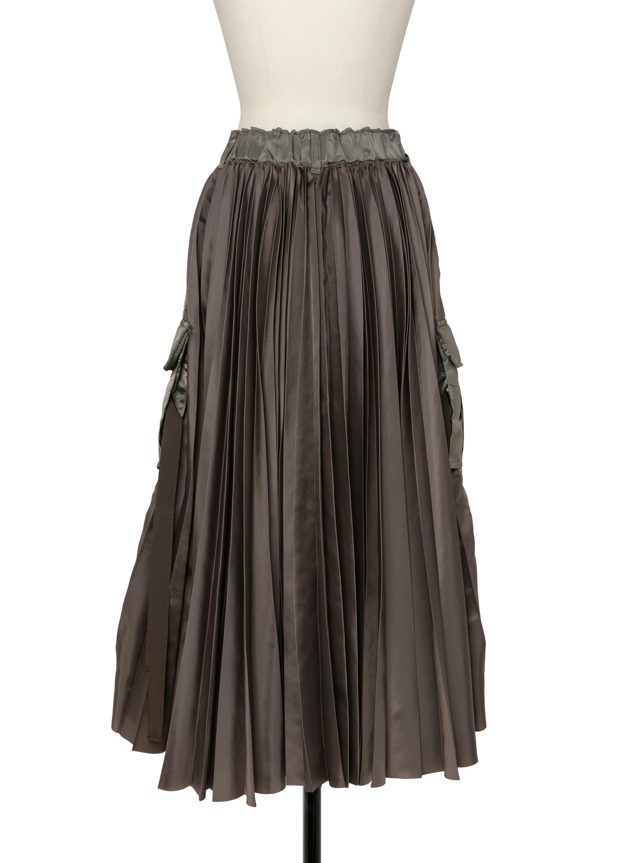 Nylon Twill Skirt