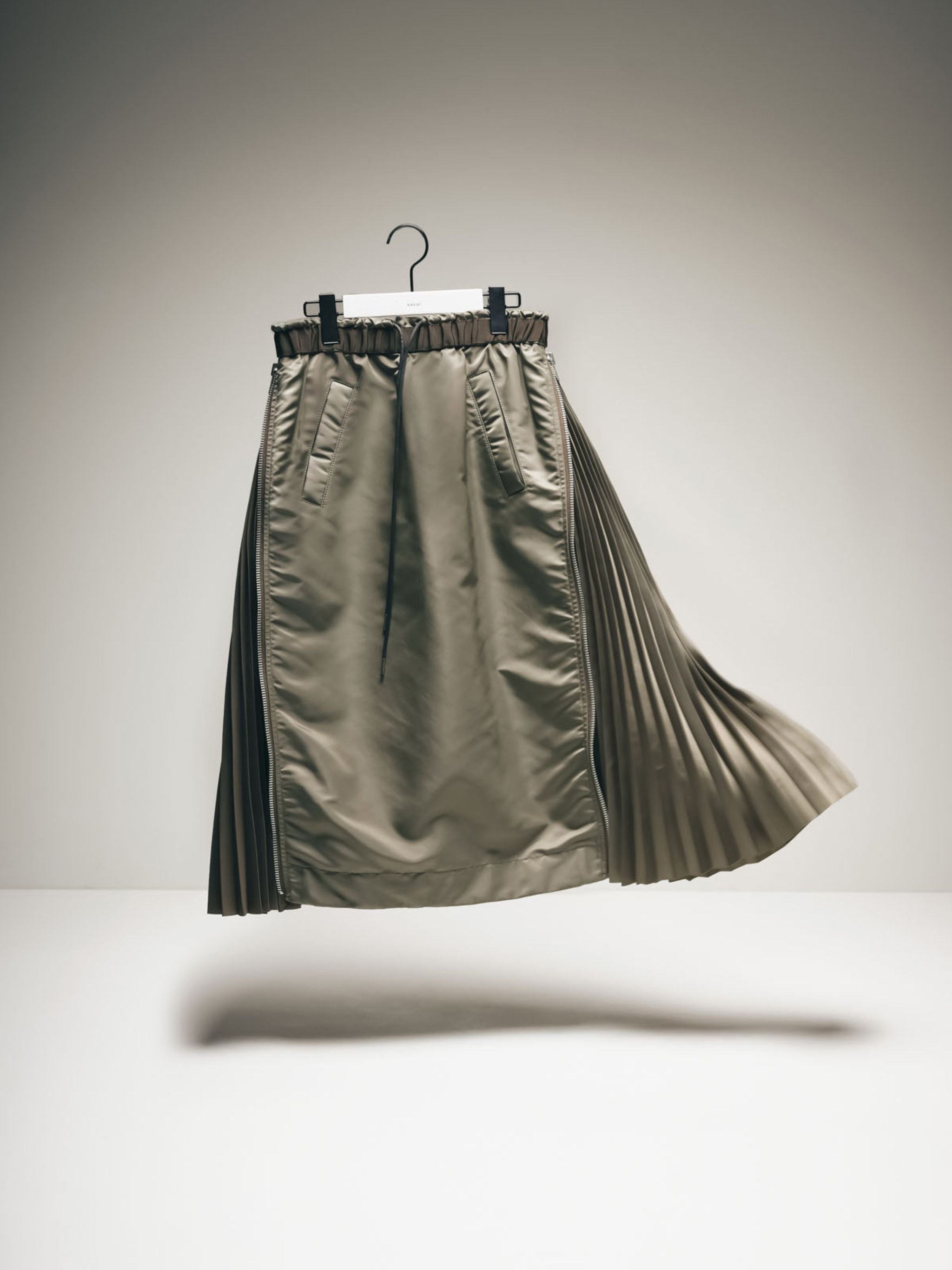 Nylon Twill Skirt