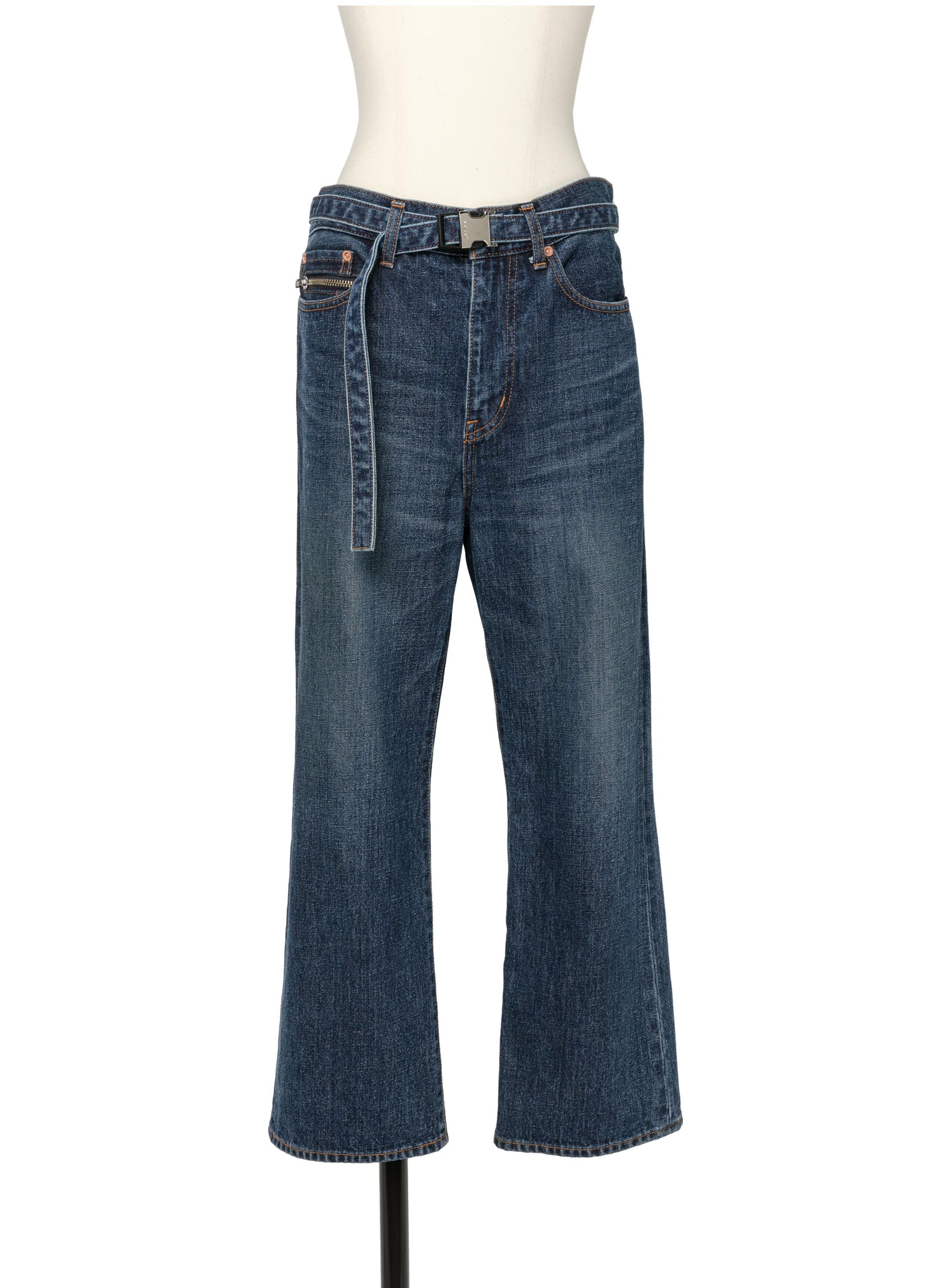 Boot Cut Denim Pants