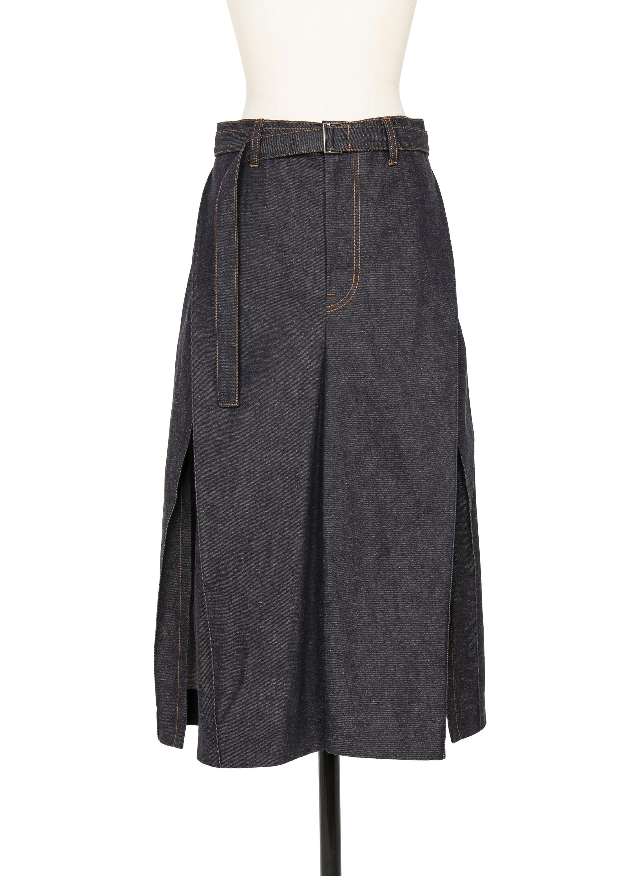 Denim Mix Skirt