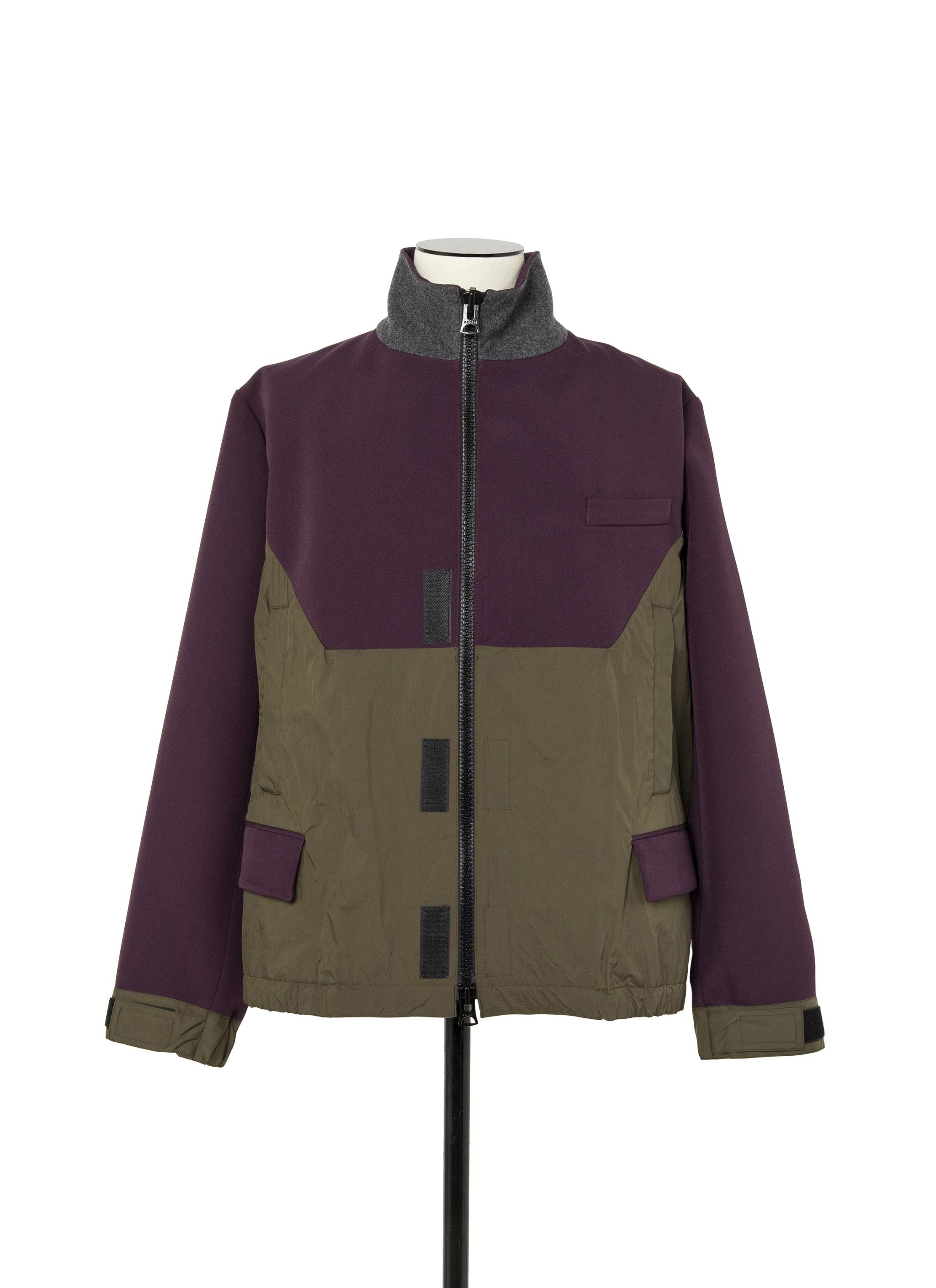 Matelasse Twill Mix Jacket