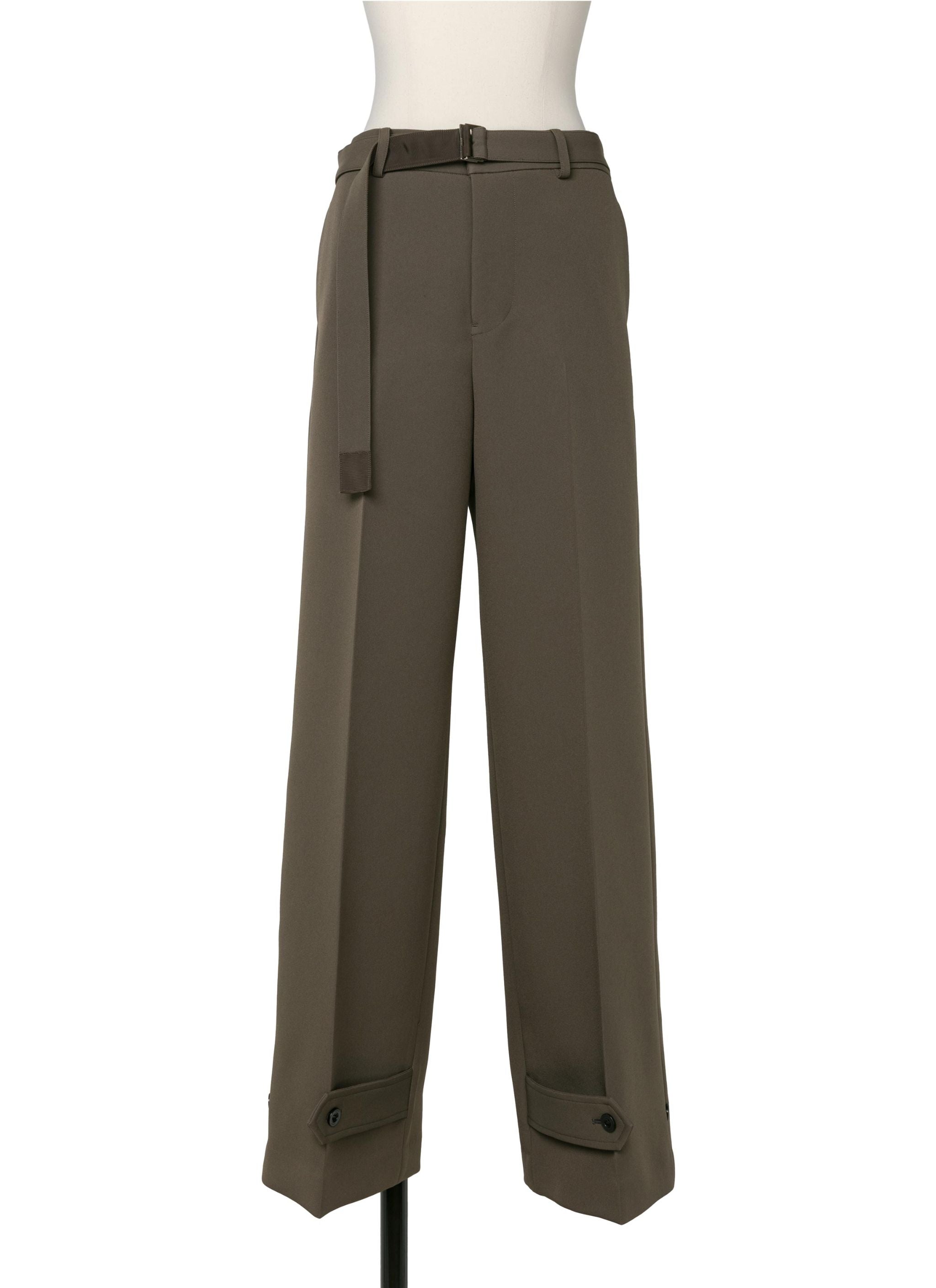 Matelasse Twill Pants