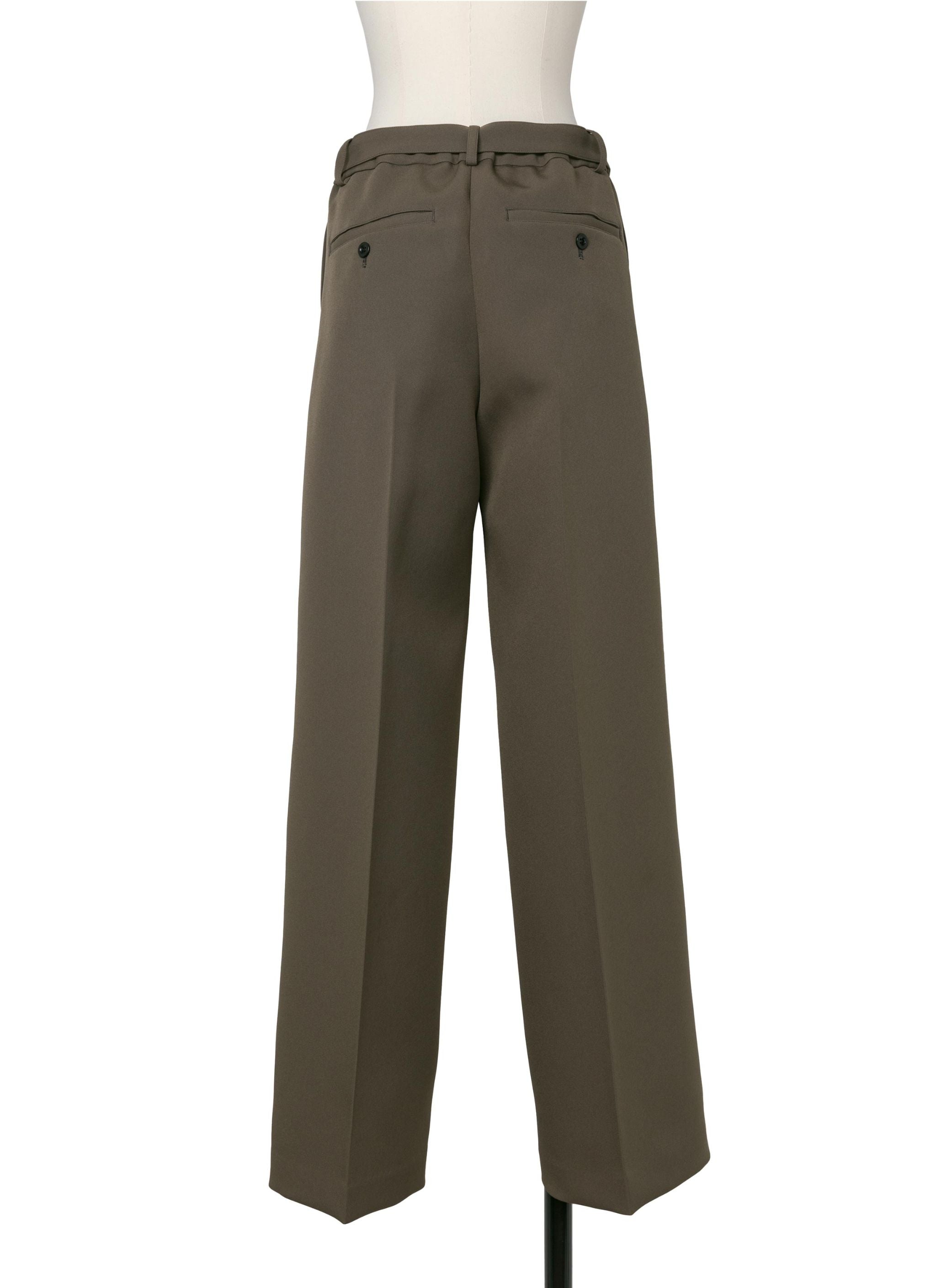 Matelasse Twill Pants