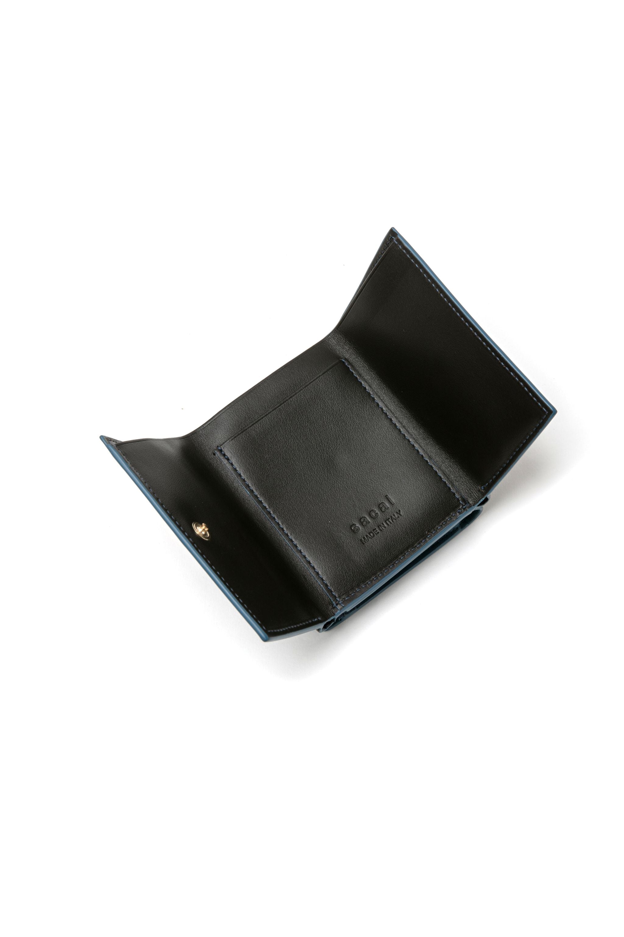 Bicolor Trifold Wallet