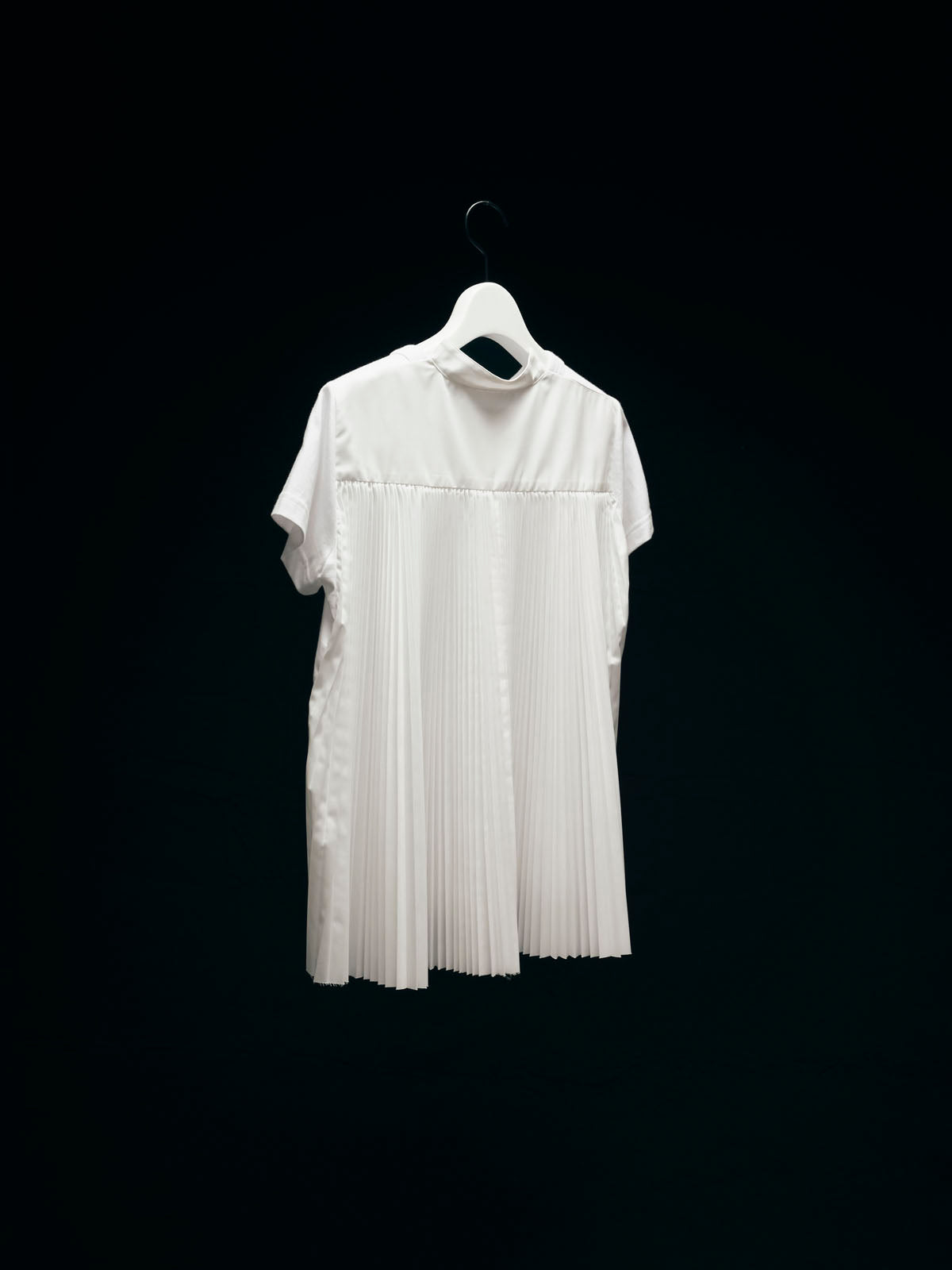 Cotton Poplin x Cotton Jersey T-Shirt