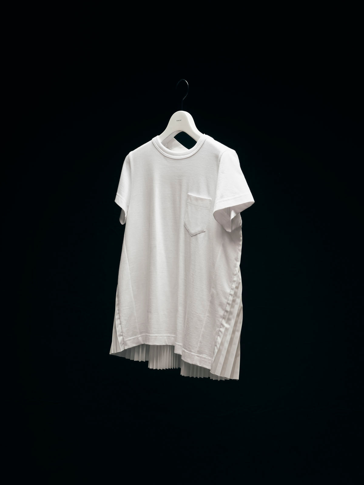 Cotton Poplin x Cotton Jersey T-Shirt